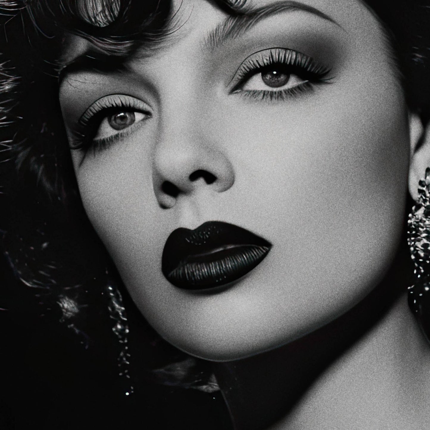 »Joan Collins in Sequin Gown« poster
