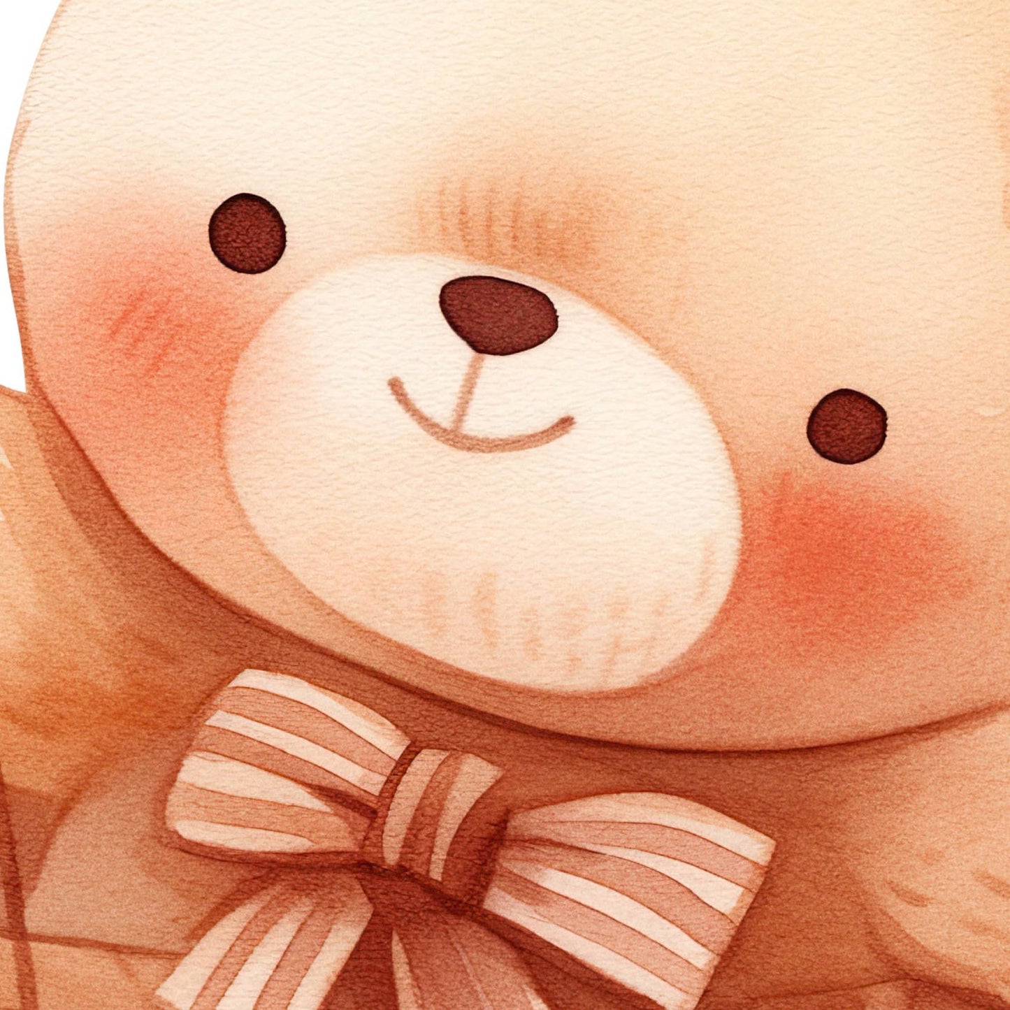 »Teddy in Hot Air Balloon« barnposter