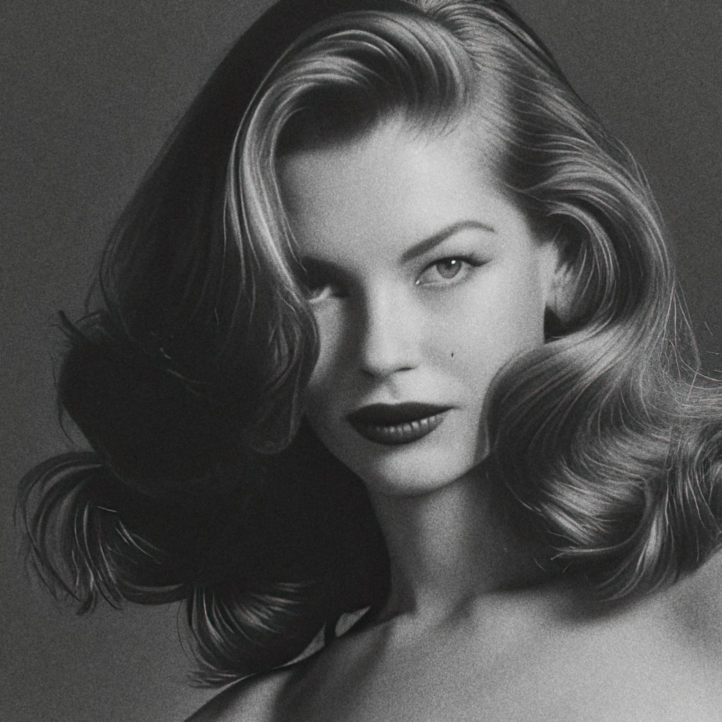 »Lauren Bacall in Mermaid Gown« poster