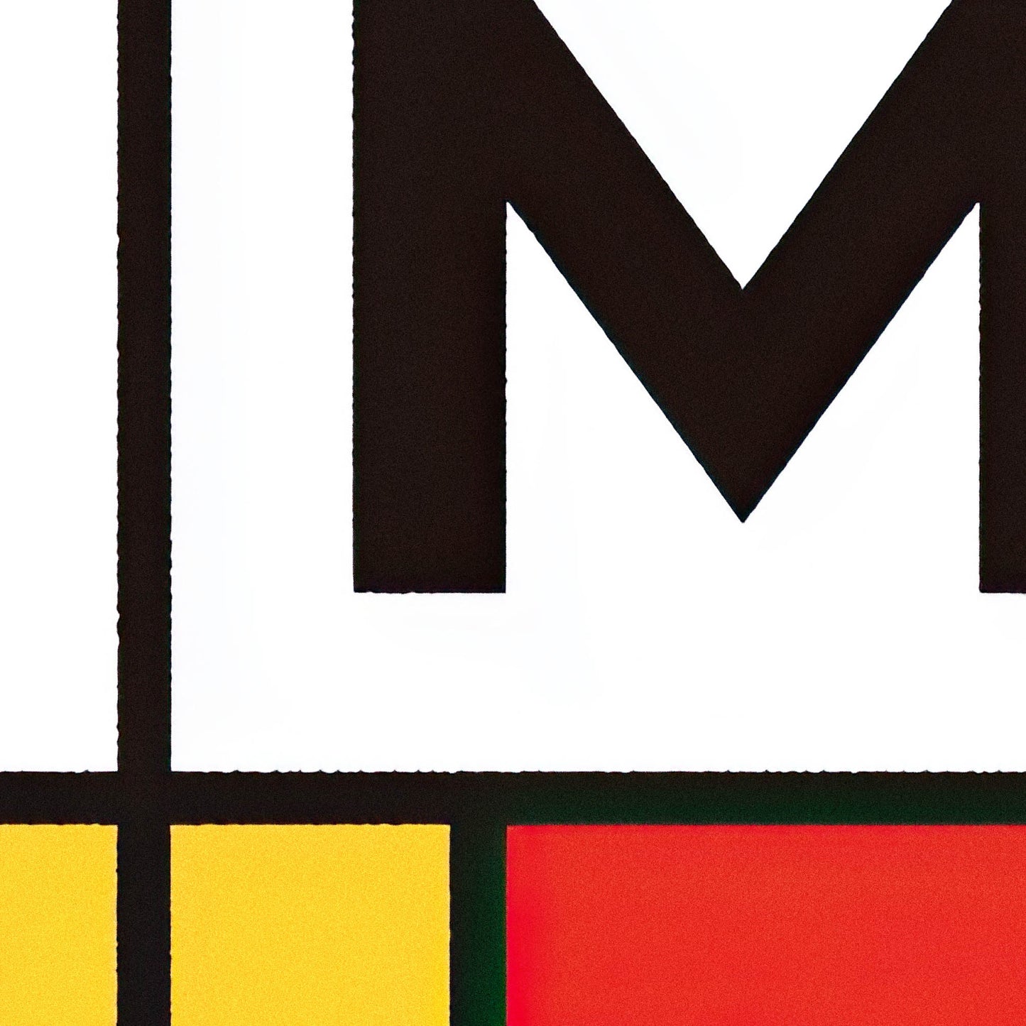 »Less Is More« arty poster