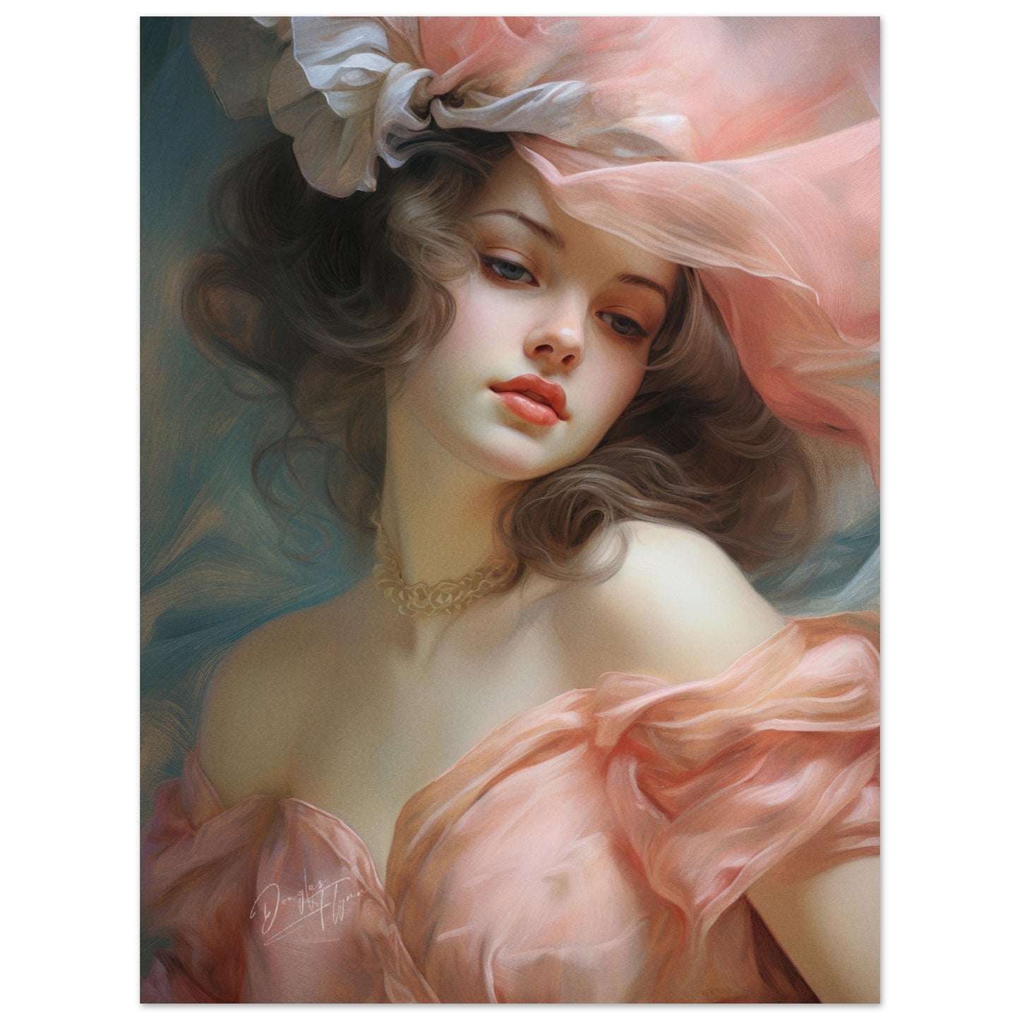 »Nina Rococo Girl Portrait 4«