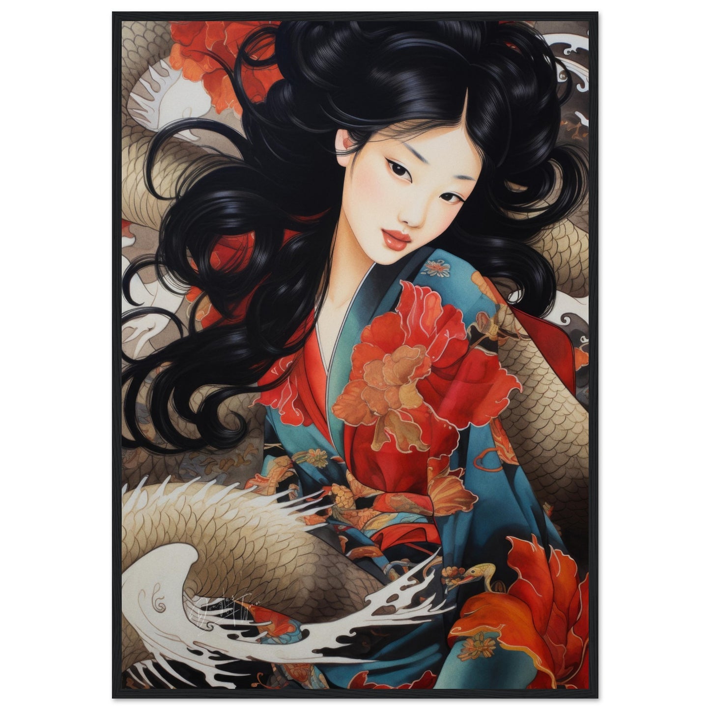 »Oriental Vintage Girl 2«
