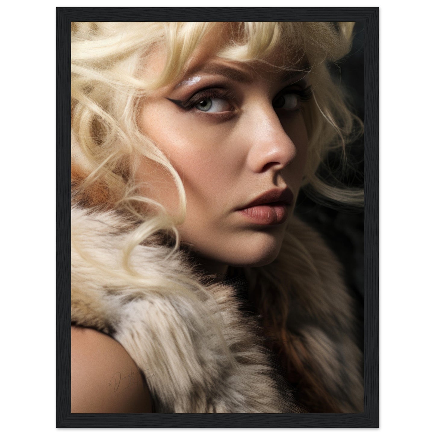 »Maya With Fur 1«