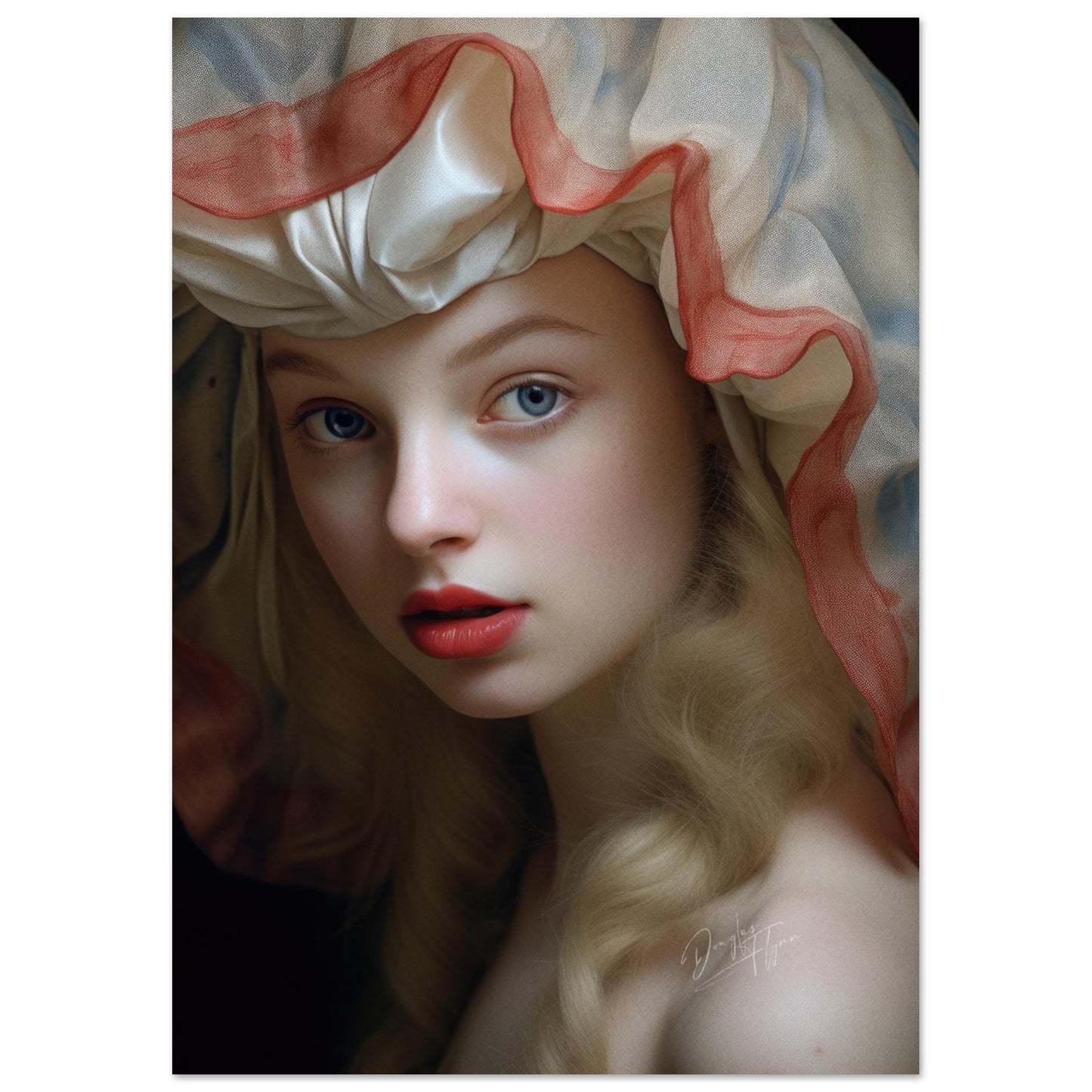 »Anne Rococo Girl Portrait 2«