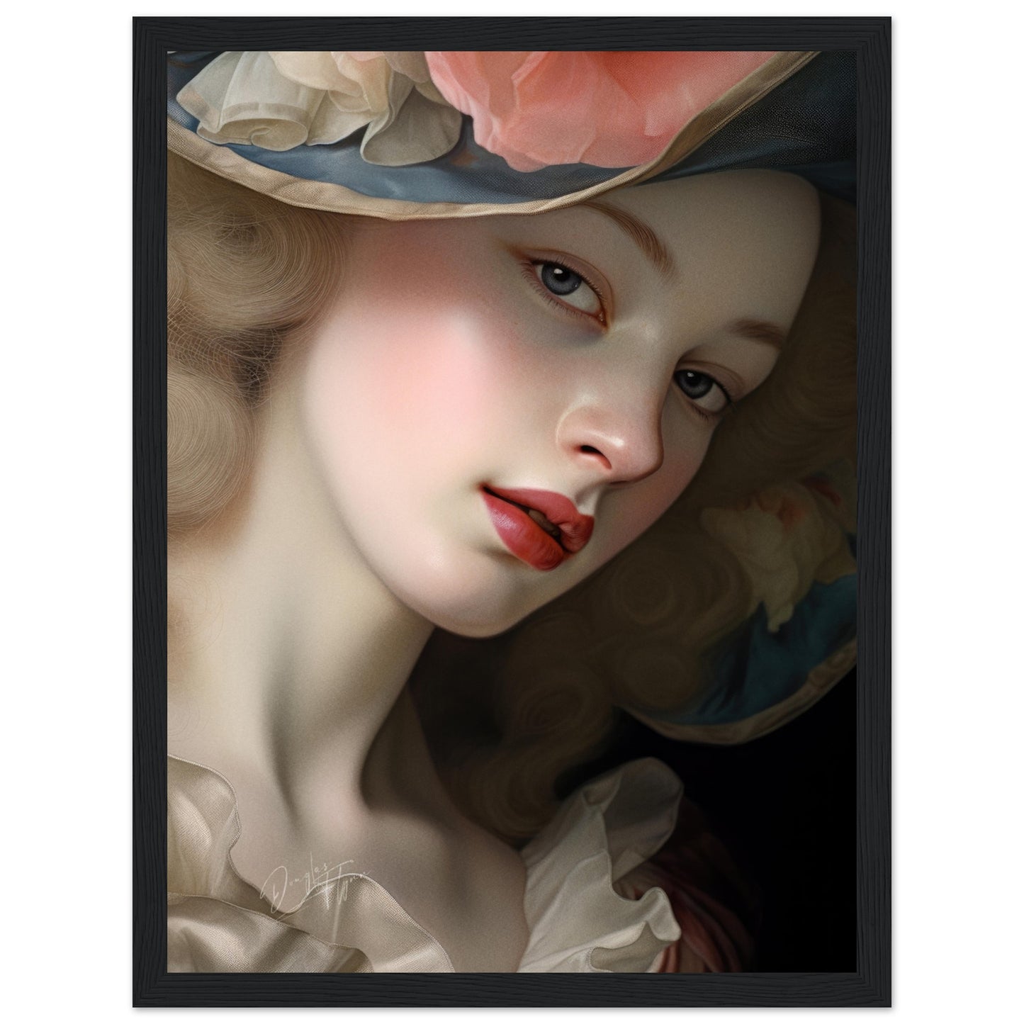 »Jeanette Rococo Girl Portrait 1«
