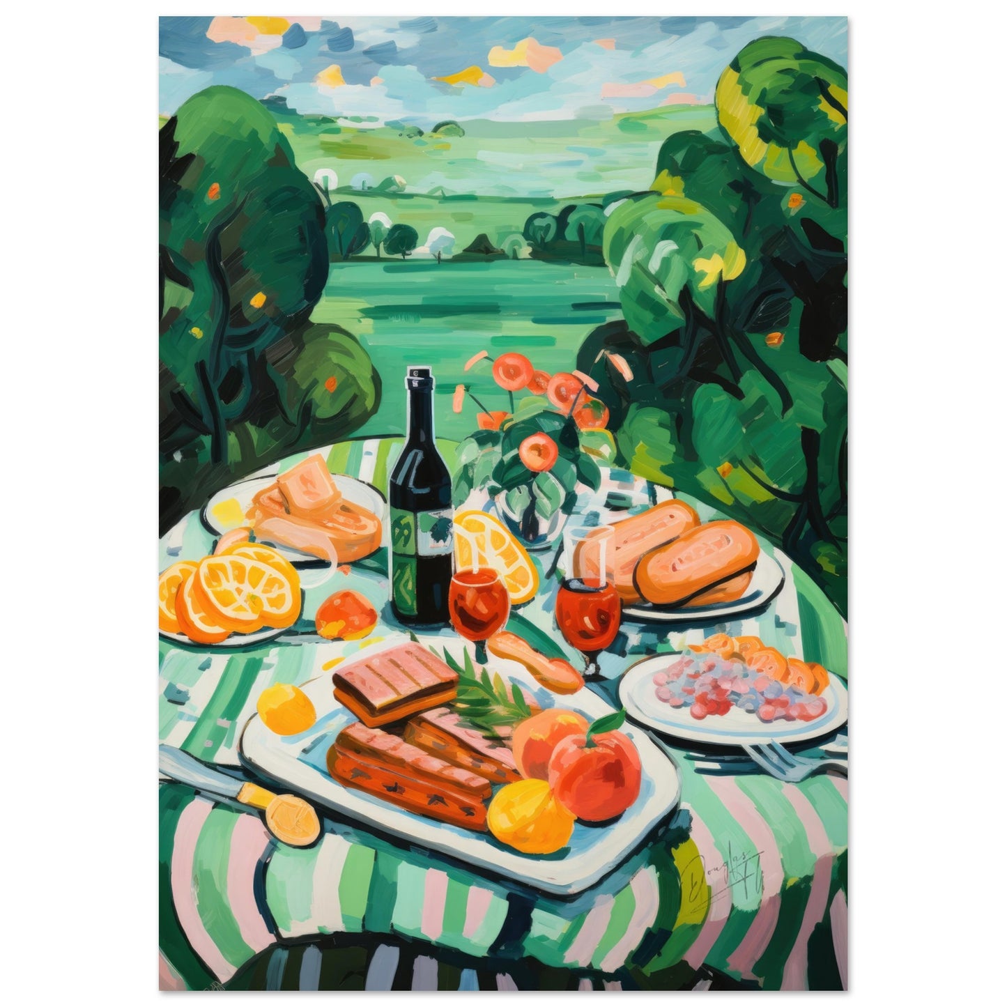 »A Picnic Under the Sky«
