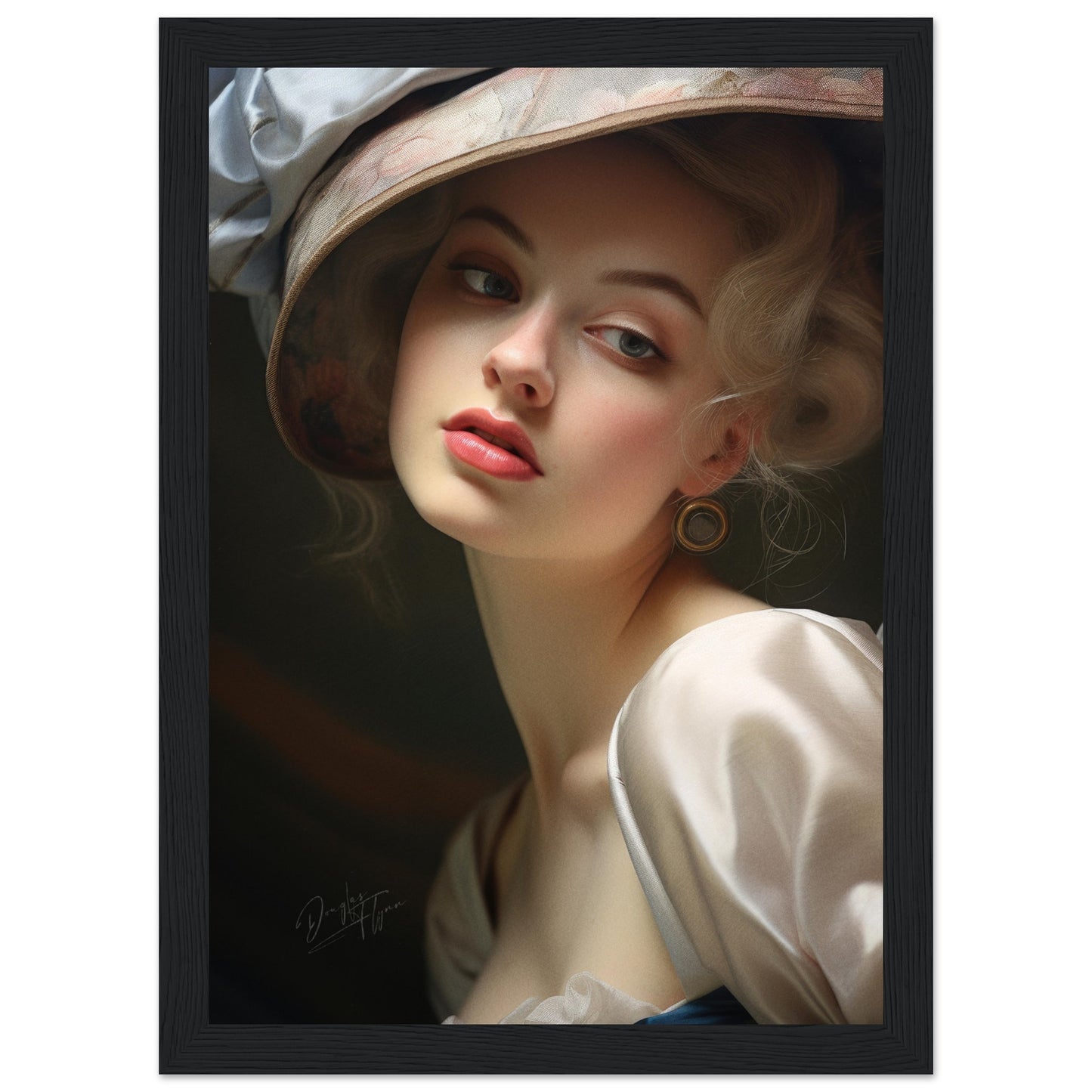 »Jeanette Rococo Girl Portrait 4«