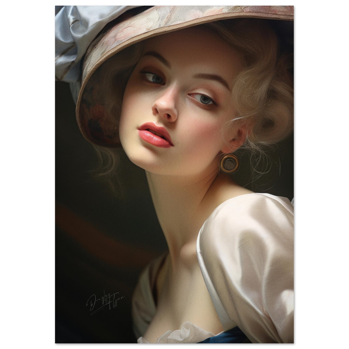 »Jeanette Rococo Girl Portrait 4«