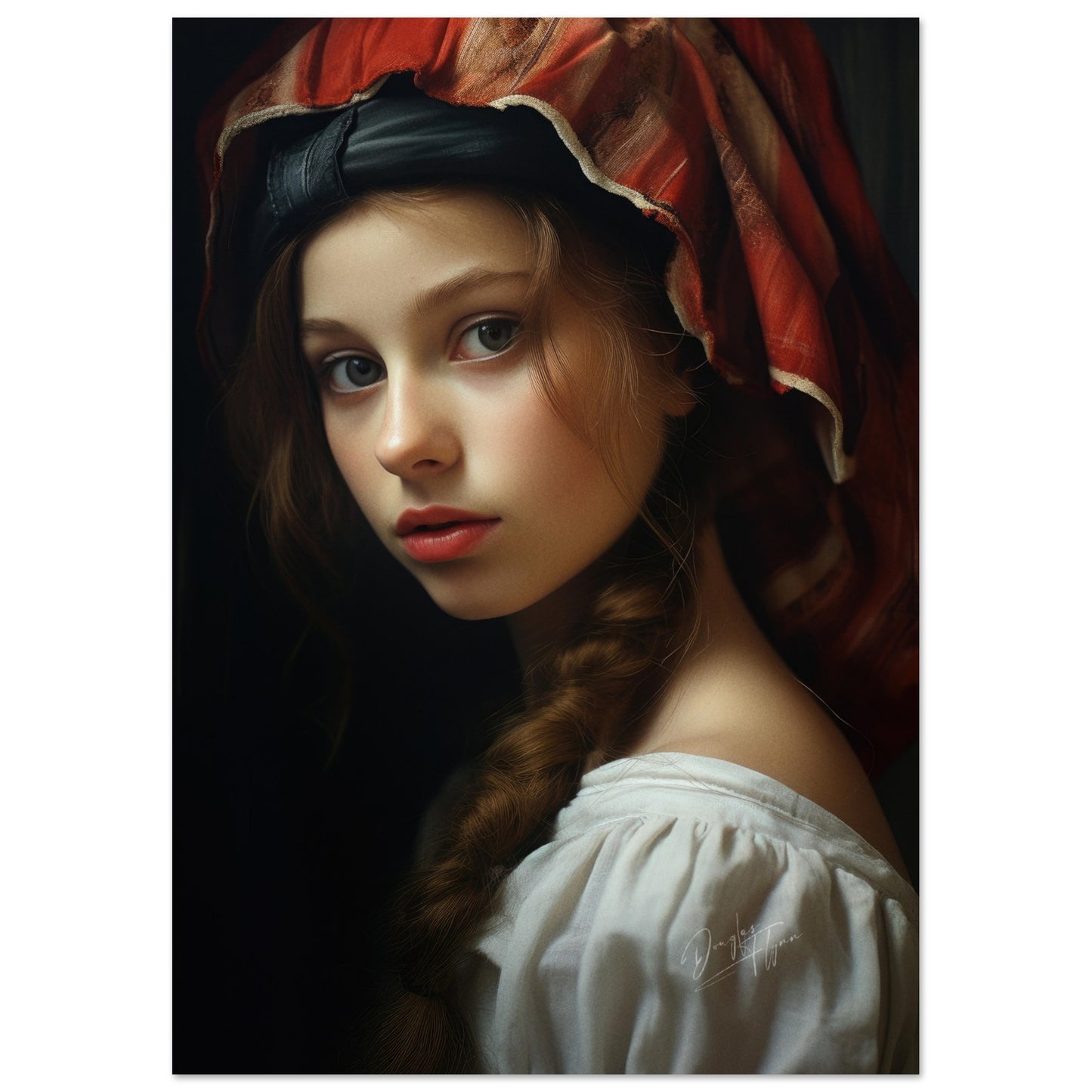 »Deborah Regency Girl Portrait 1«