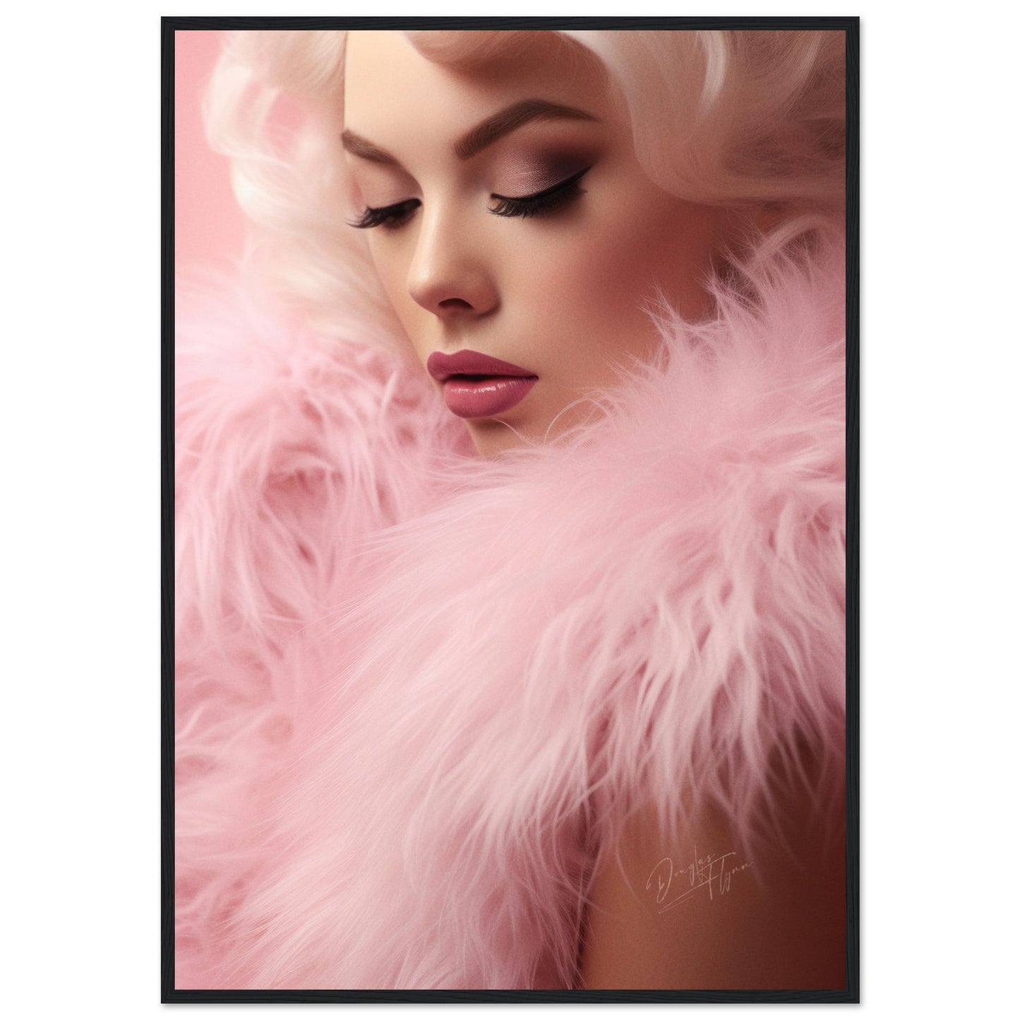 »Girl With PinkFur 1«