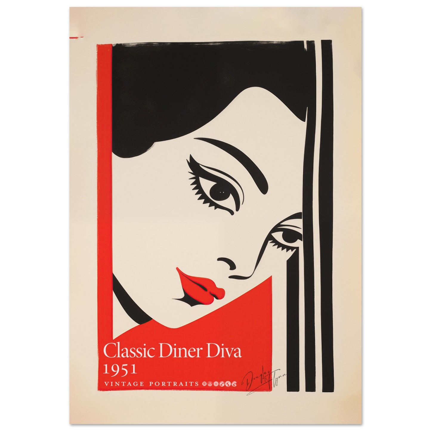 »Classic Diner Diva 1951«