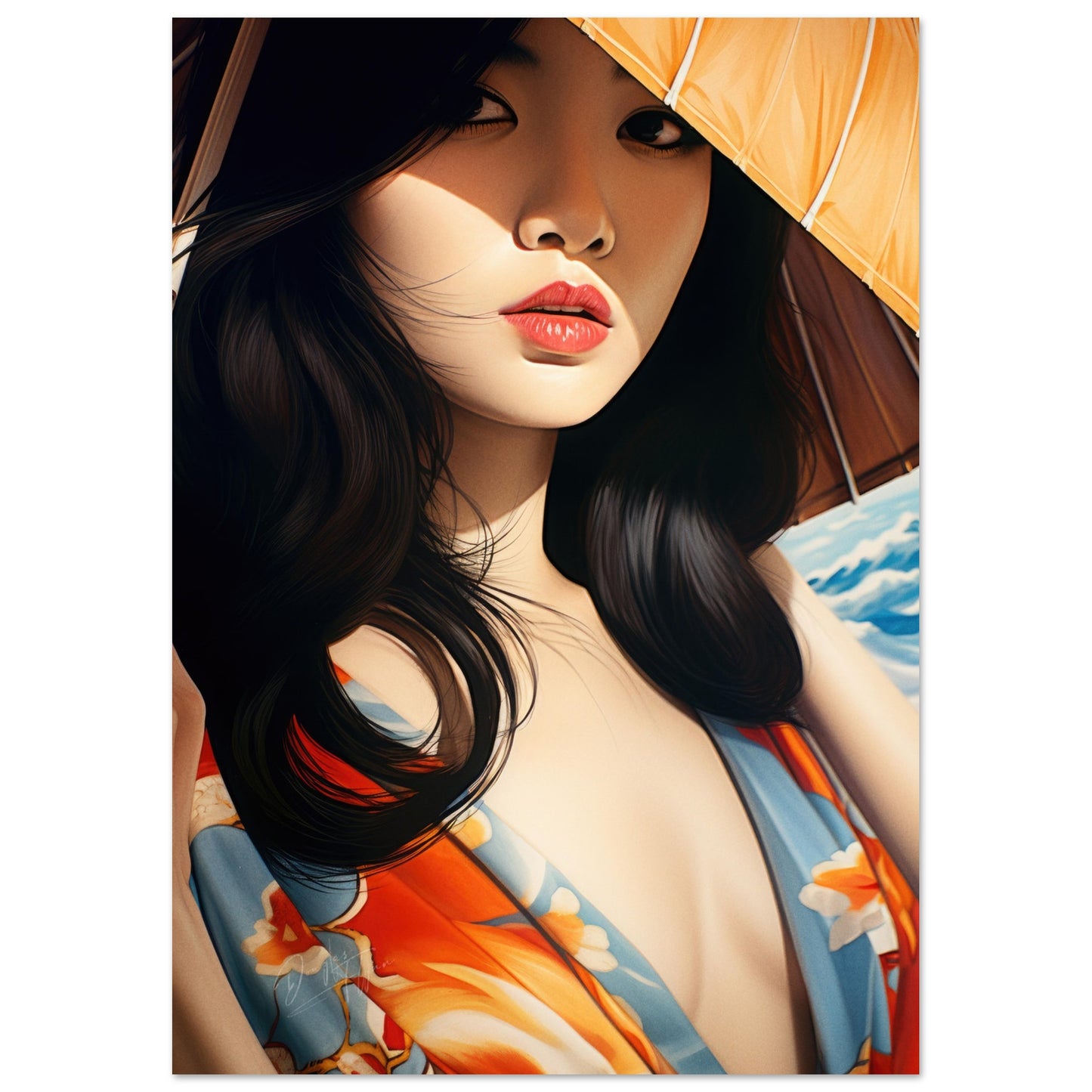 »Girl Oriental Beach Wear 2«