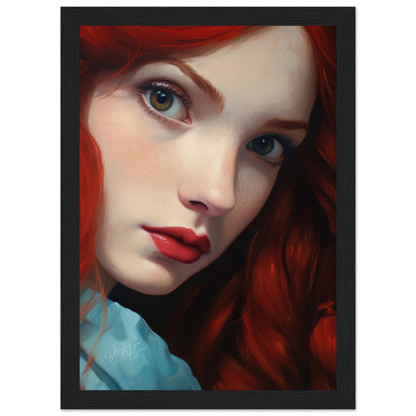 »Alice Close Girl Portrait 1«