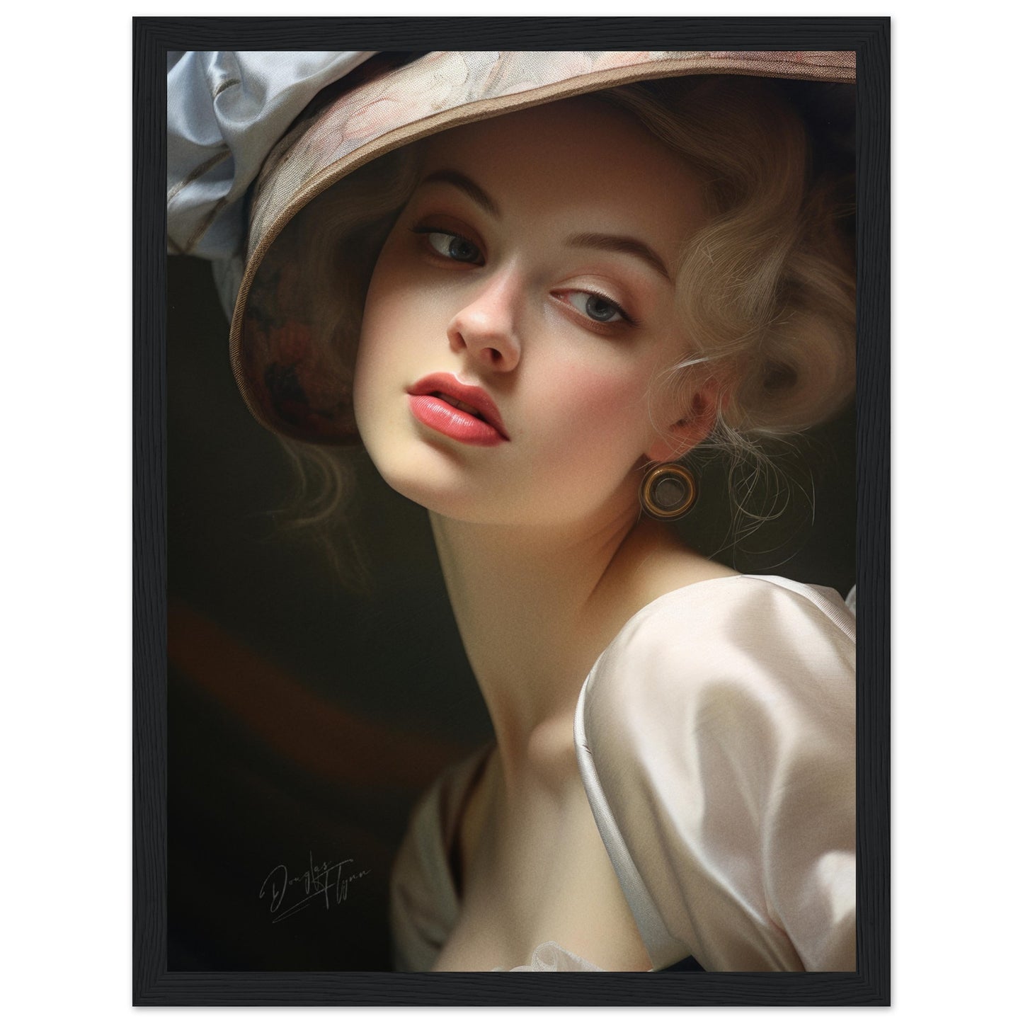 »Jeanette Rococo Girl Portrait 4«