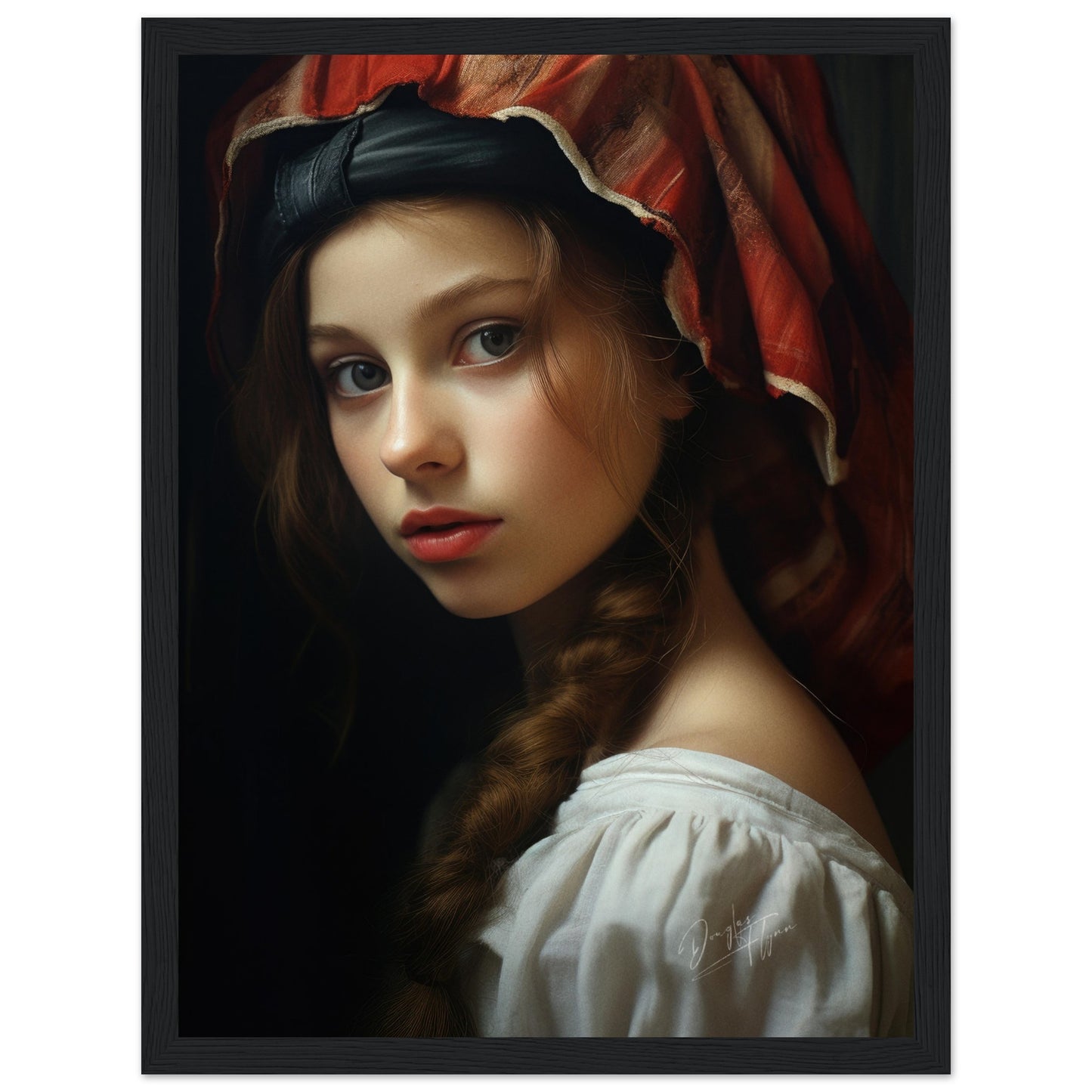 »Deborah Regency Girl Portrait 1«