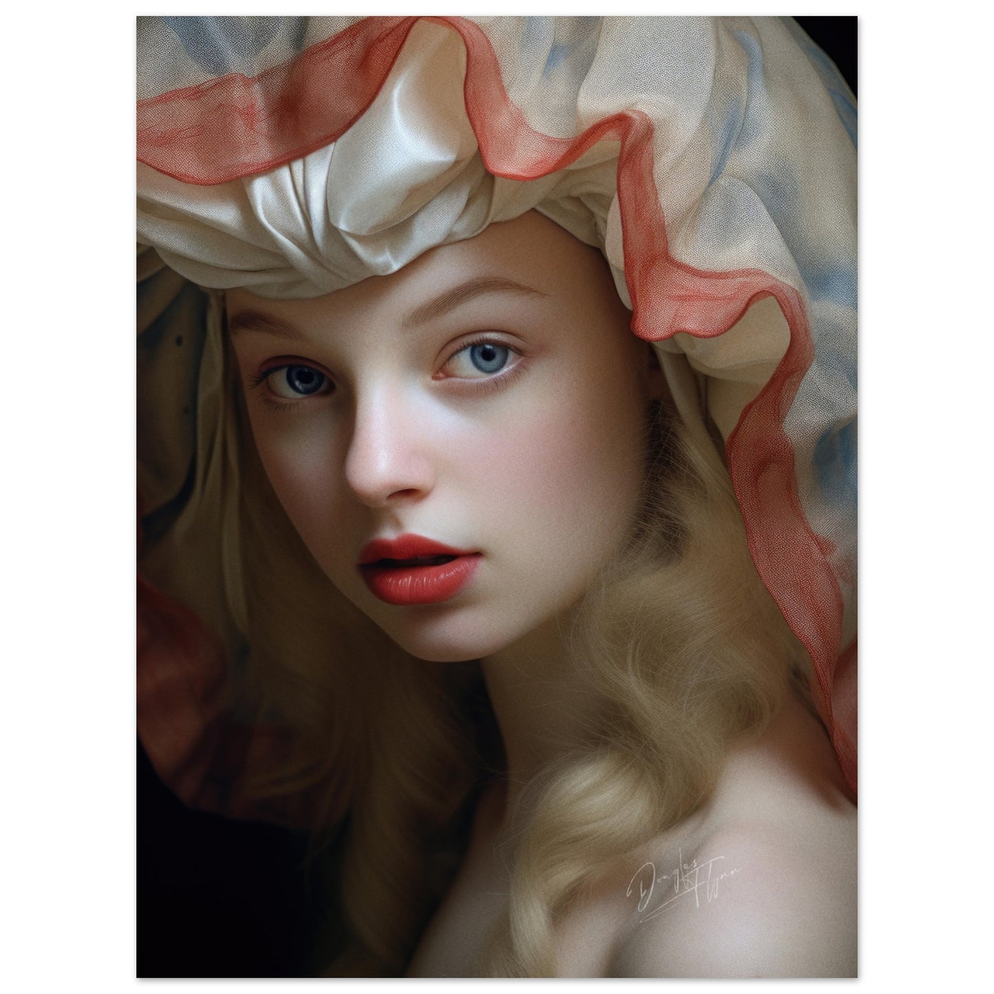 »Anne Rococo Girl Portrait 2«