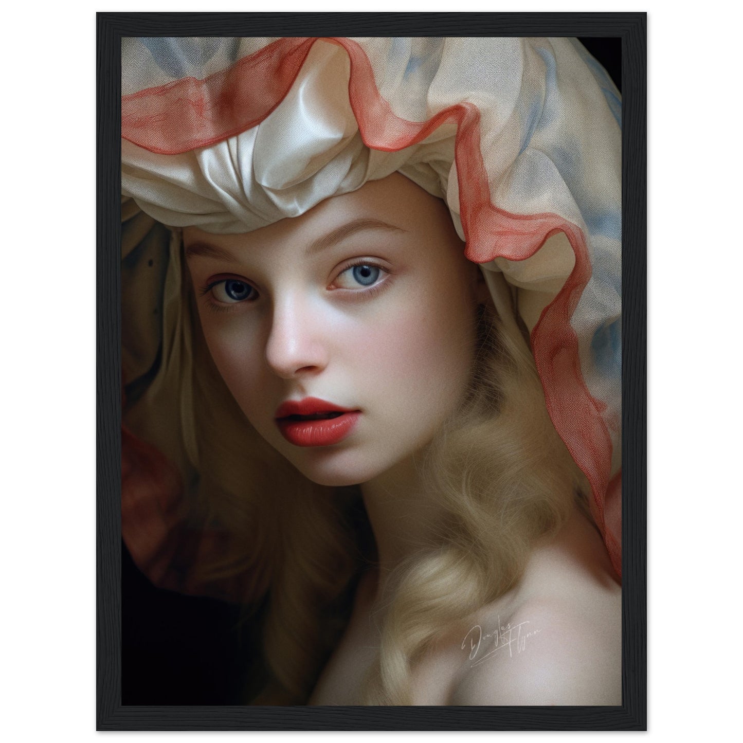 »Anne Rococo Girl Portrait 2«