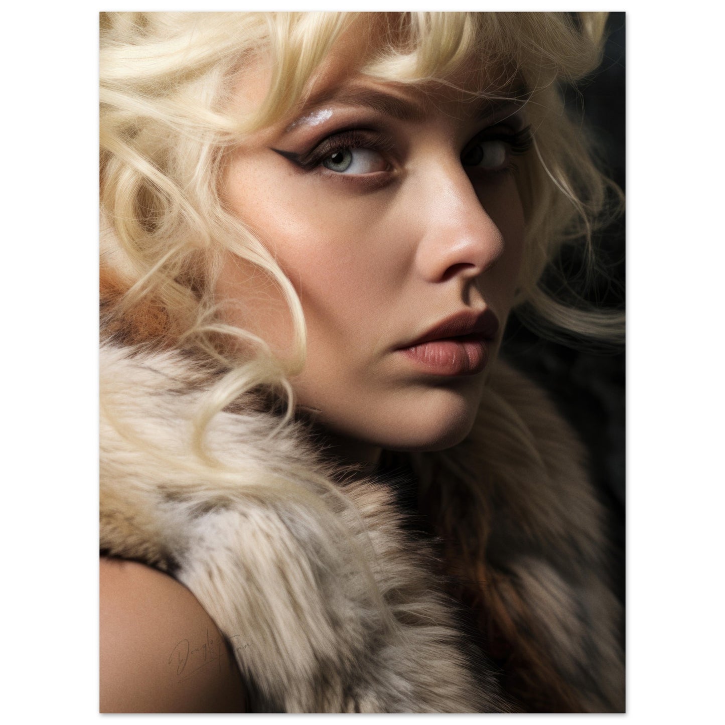 »Maya With Fur 1«
