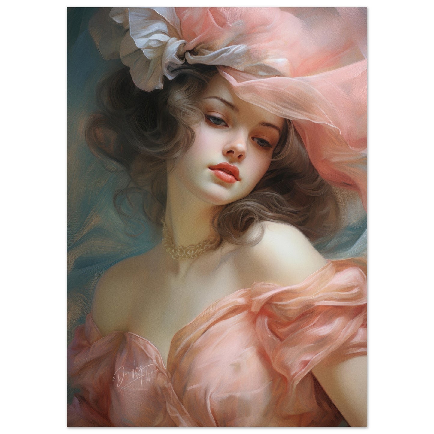 »Nina Rococo Girl Portrait 4«