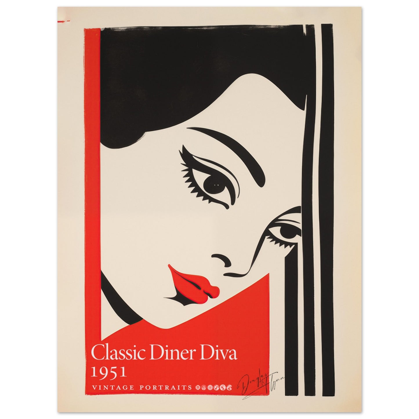 »Classic Diner Diva 1951«