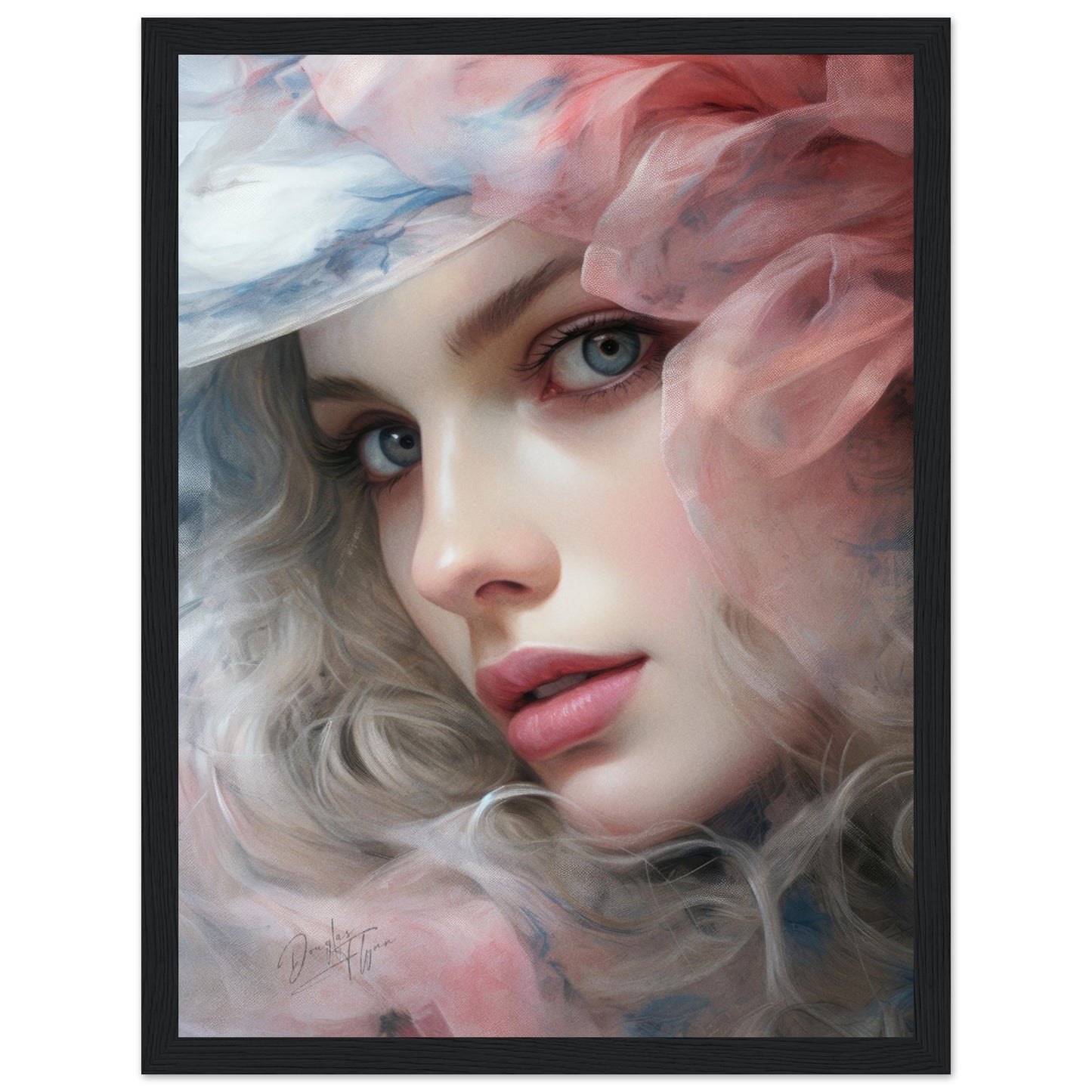 »Mary Rococo Girl Portrait 2«
