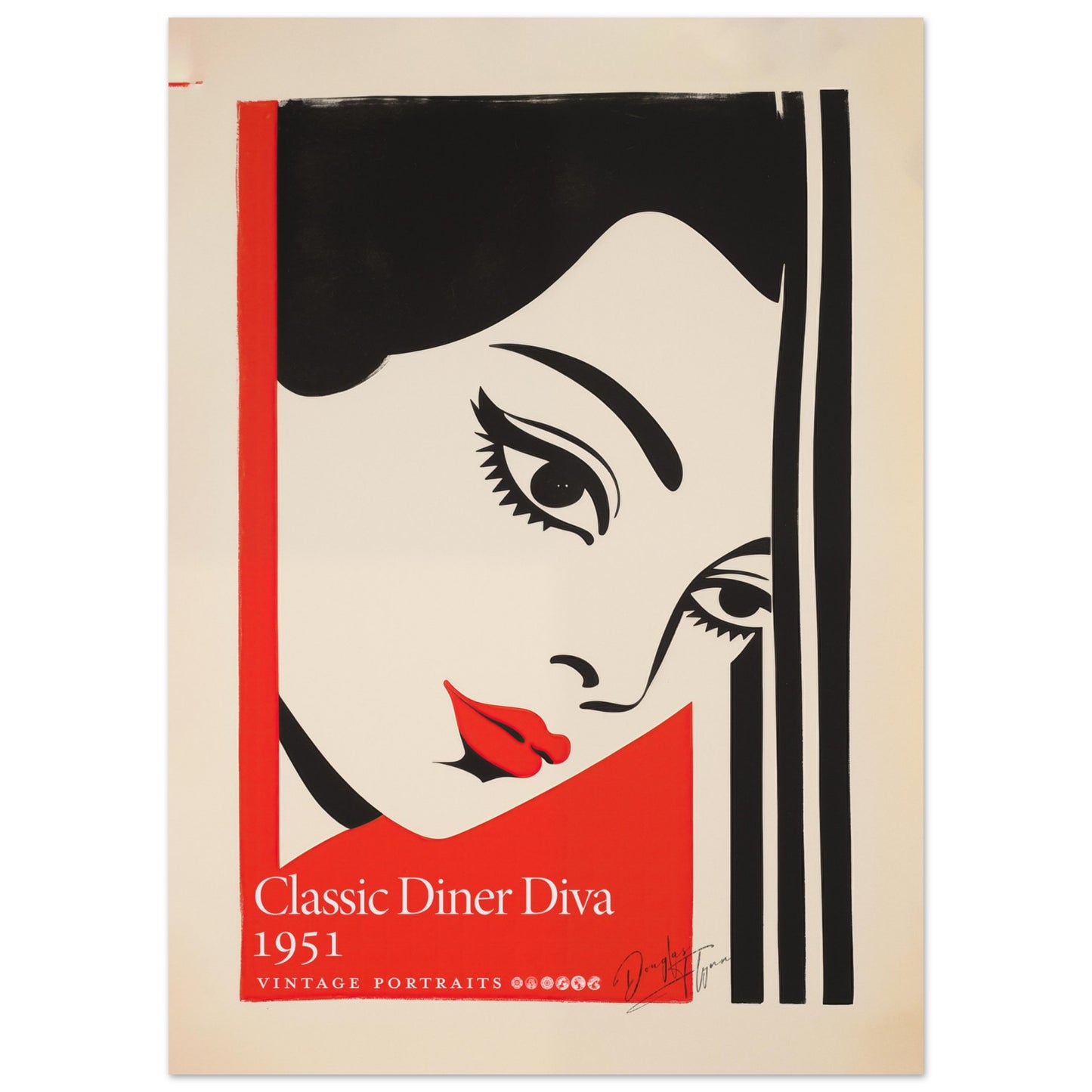 »Classic Diner Diva 1951«