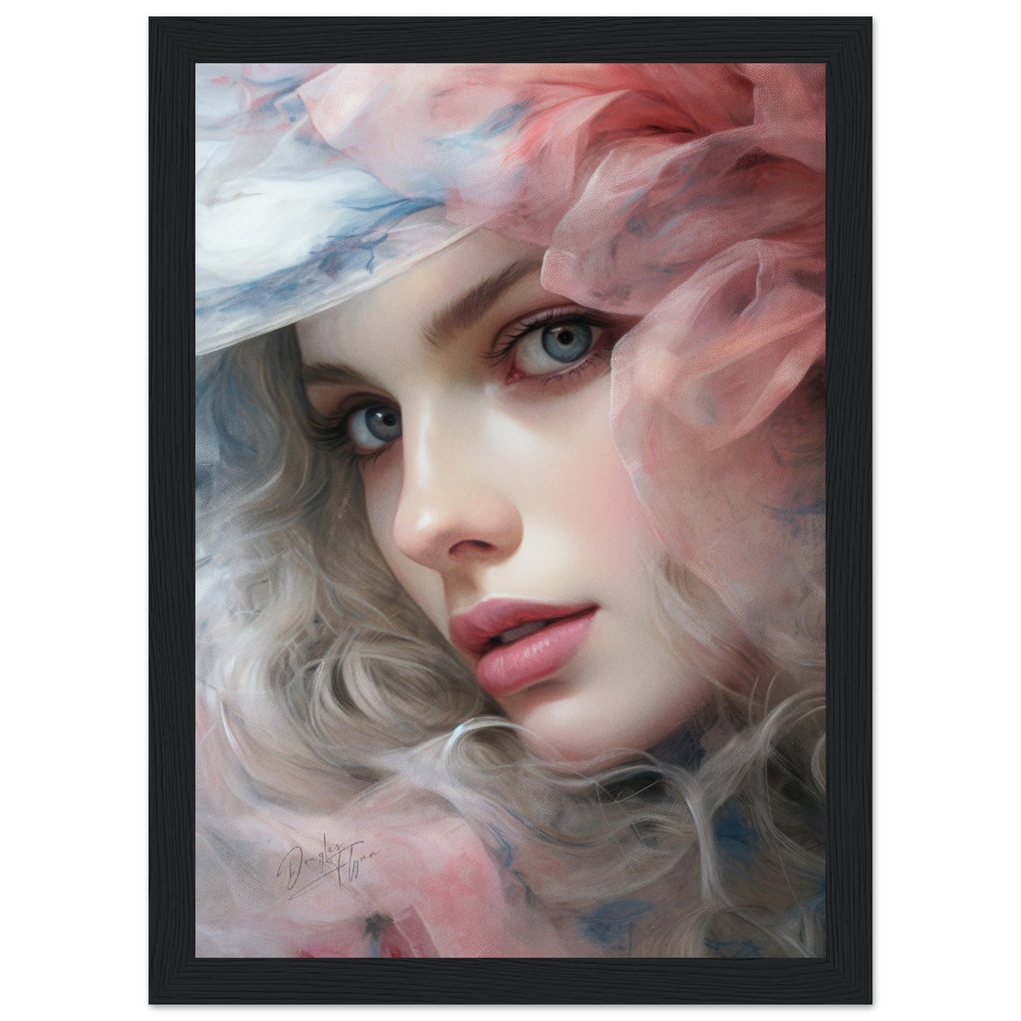 »Mary Rococo Girl Portrait 2«