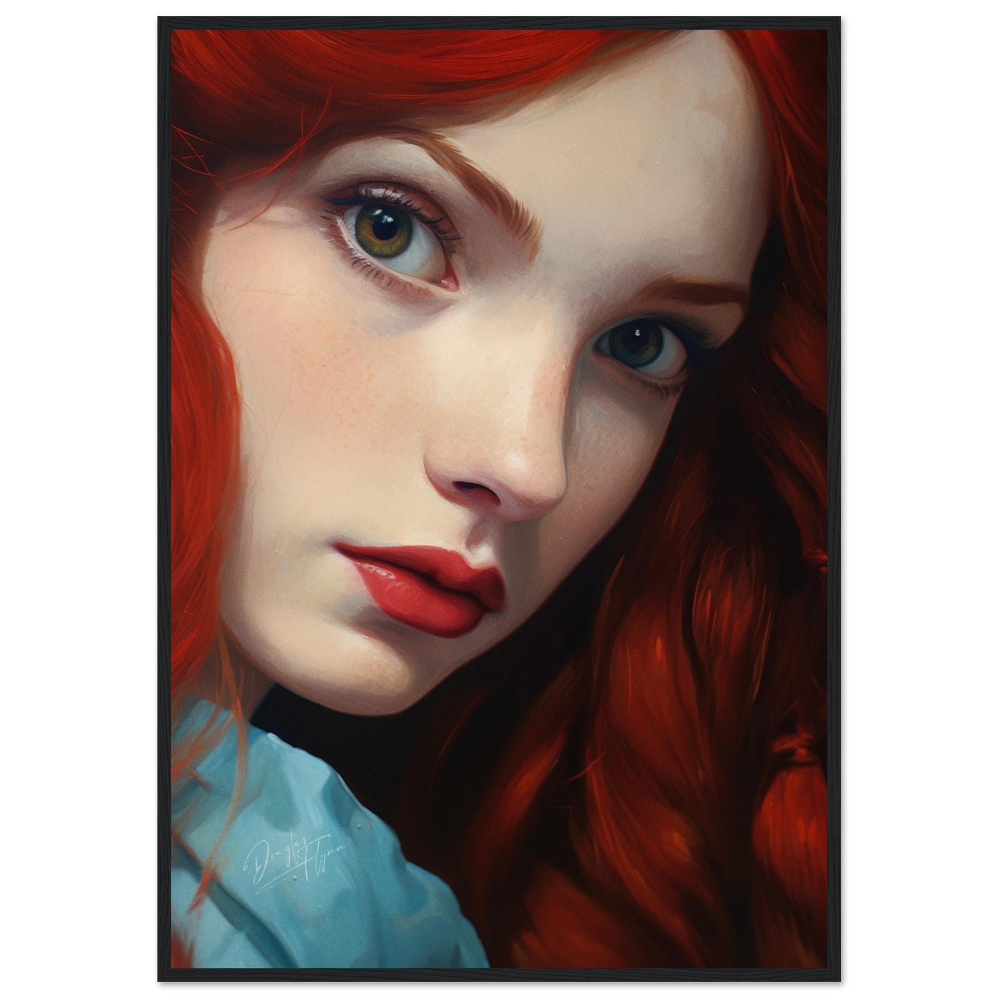 »Alice Close Girl Portrait 1«
