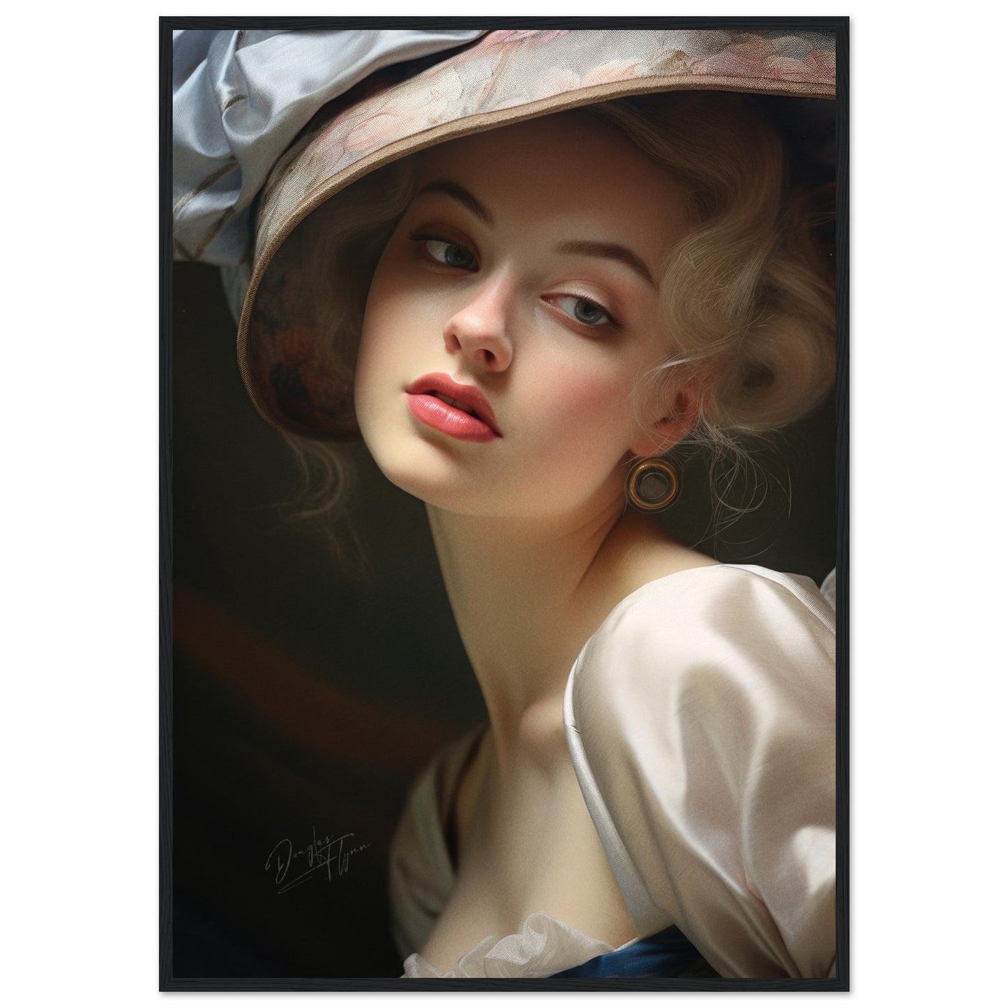 »Jeanette Rococo Girl Portrait 4«