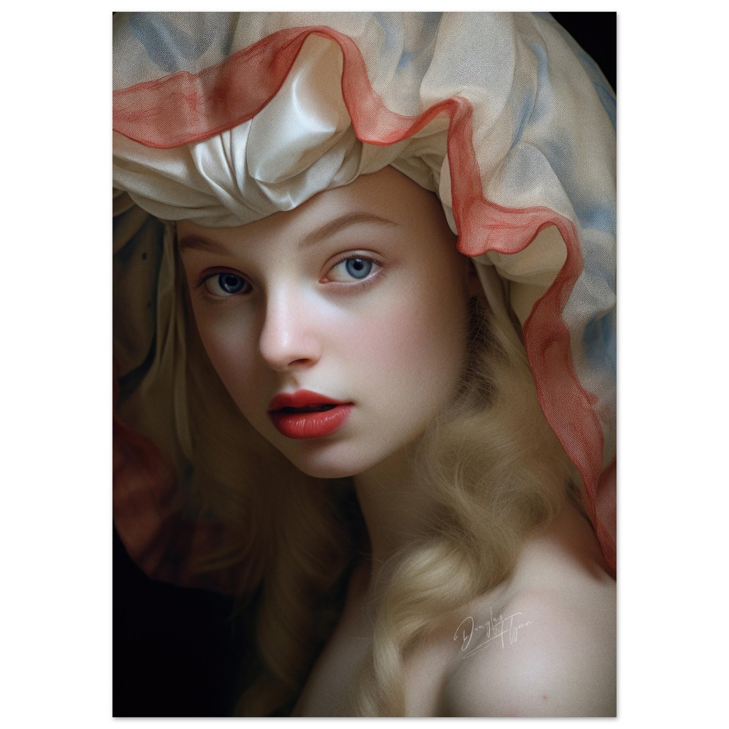 »Anne Rococo Girl Portrait 2«