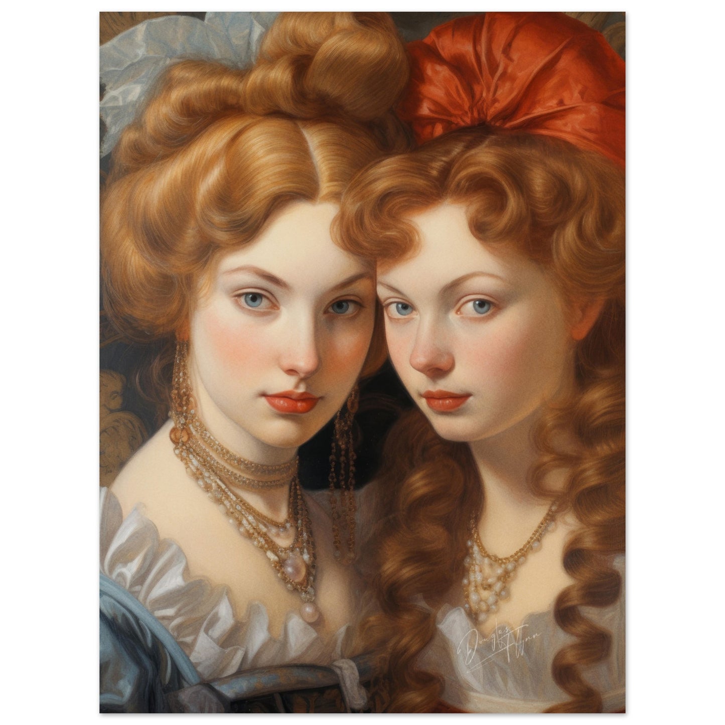 »Baroque Sisters Portrait 1«