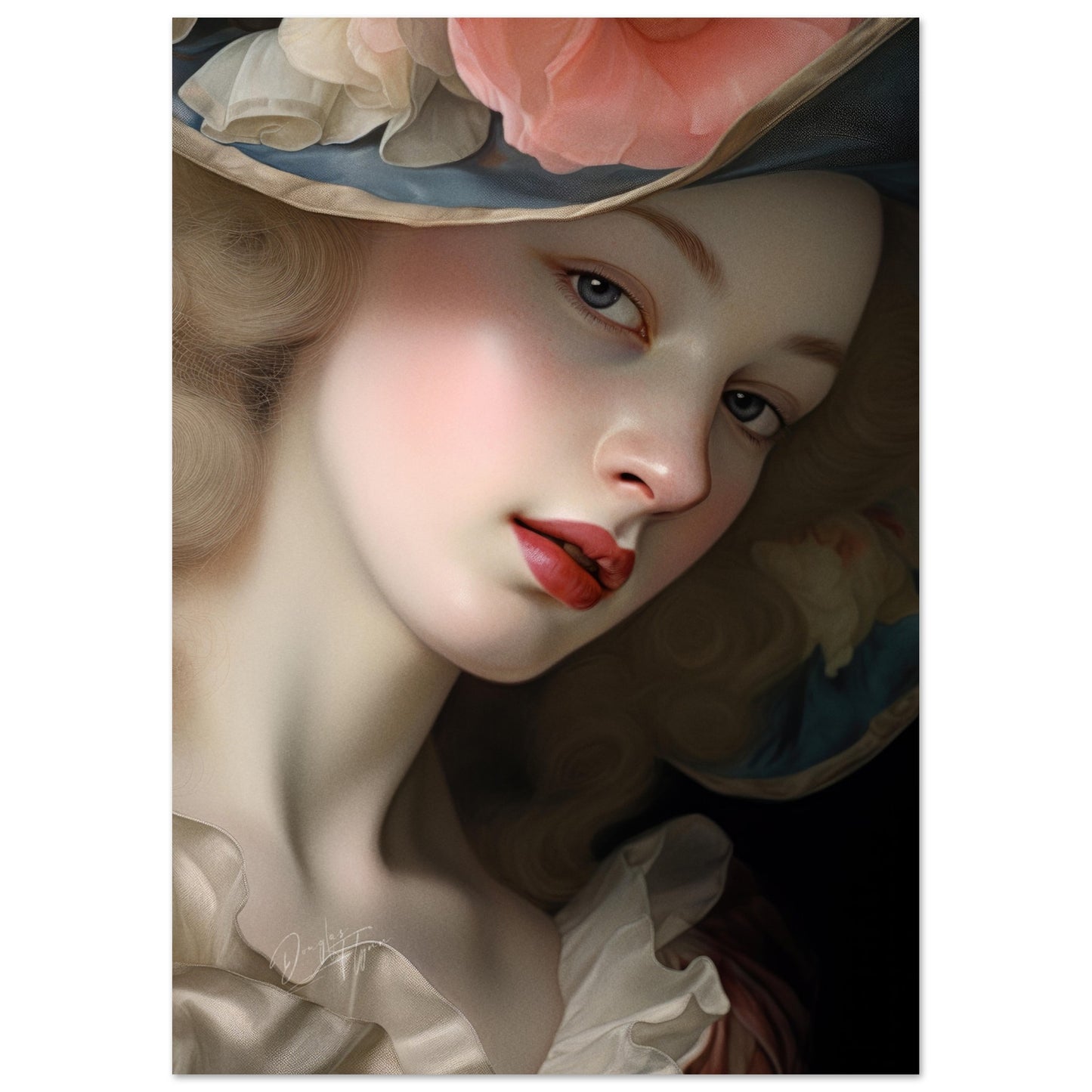 »Jeanette Rococo Girl Portrait 1«