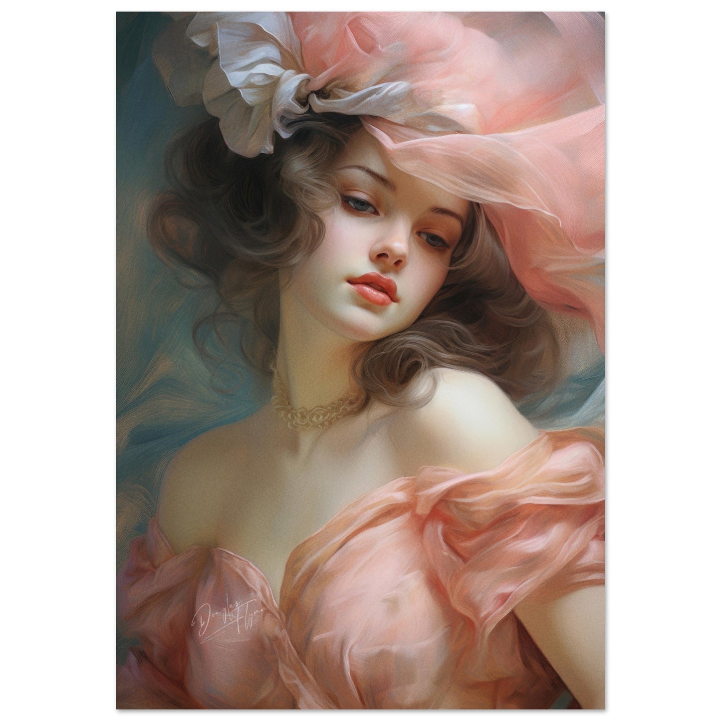 »Nina Rococo Girl Portrait 4«