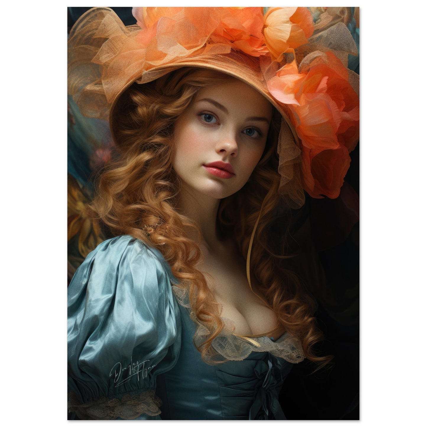 »Nina Rococo Girl Portrait 3«
