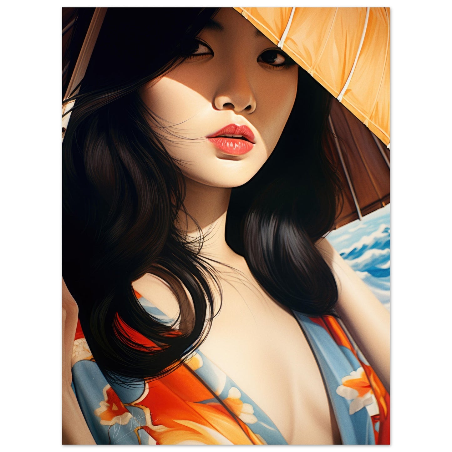 »Girl Oriental Beach Wear 2«