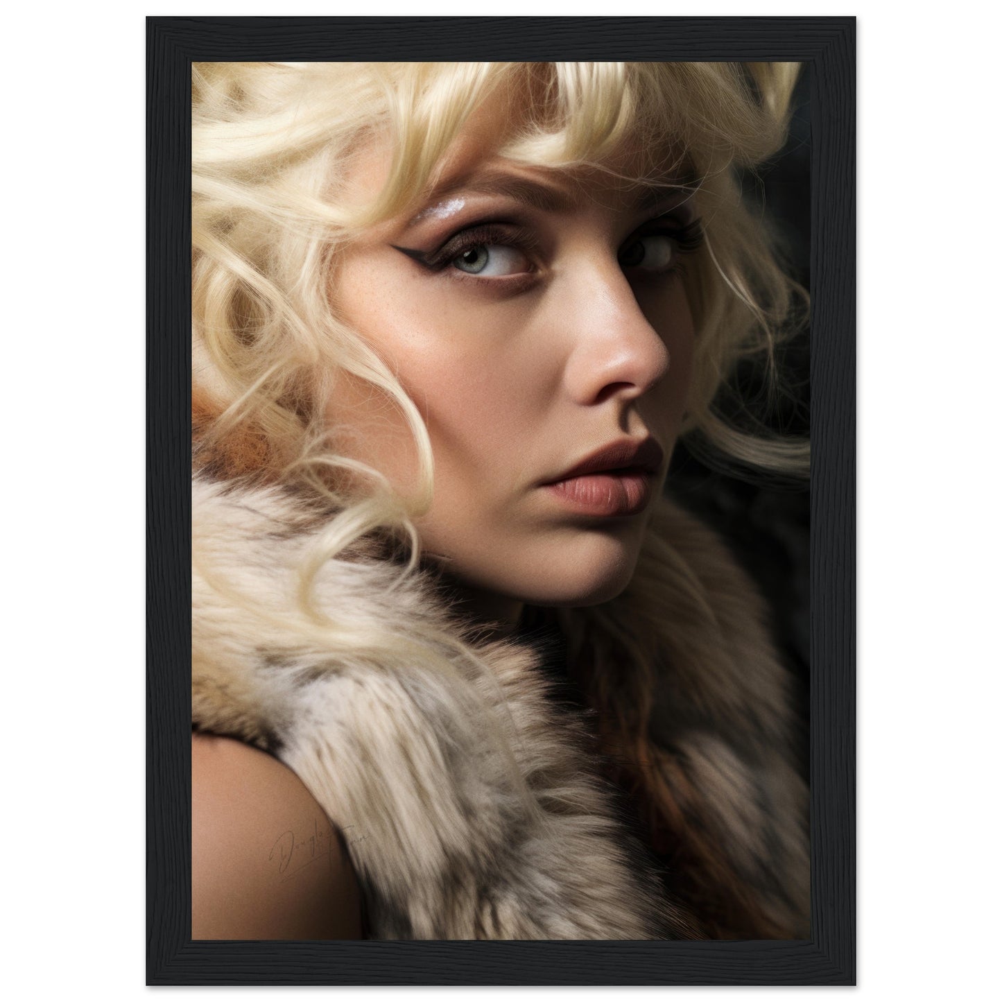»Maya With Fur 1«