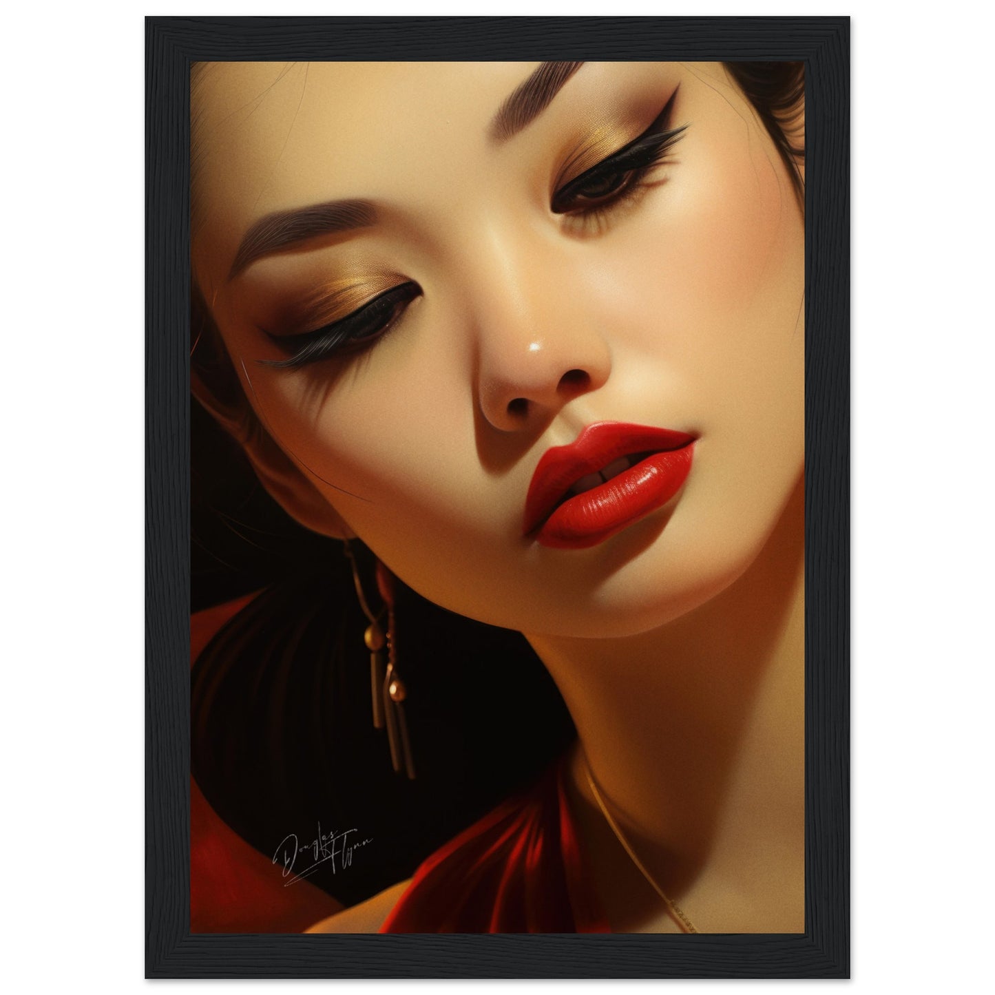 »Oriental Vintage Girl 8«