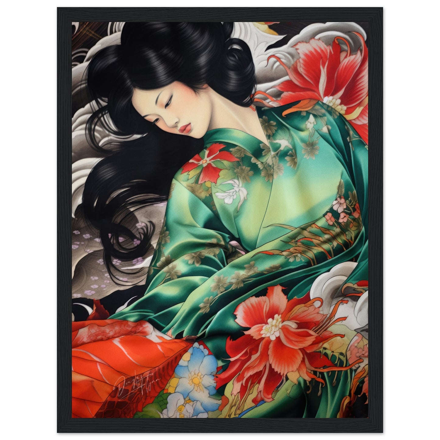 »Oriental Vintage Girl 3«