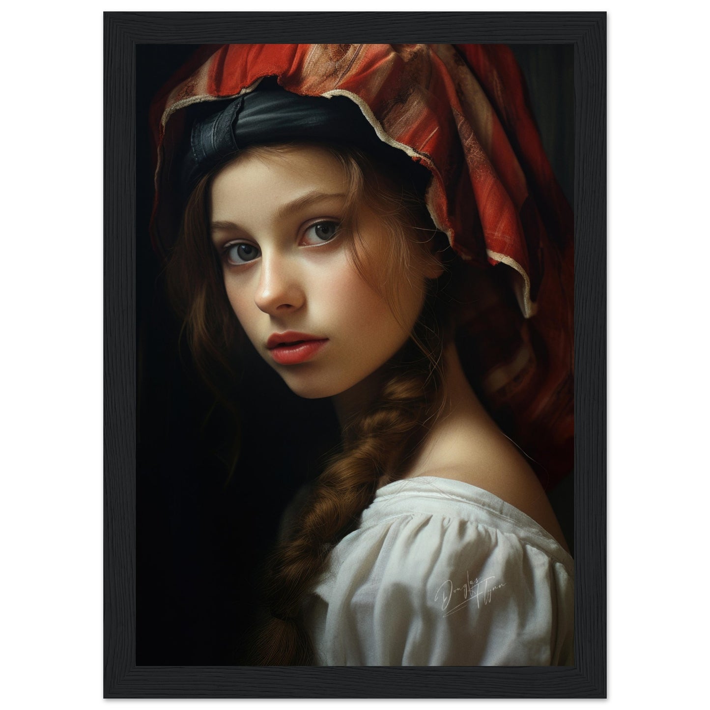 »Deborah Regency Girl Portrait 1«