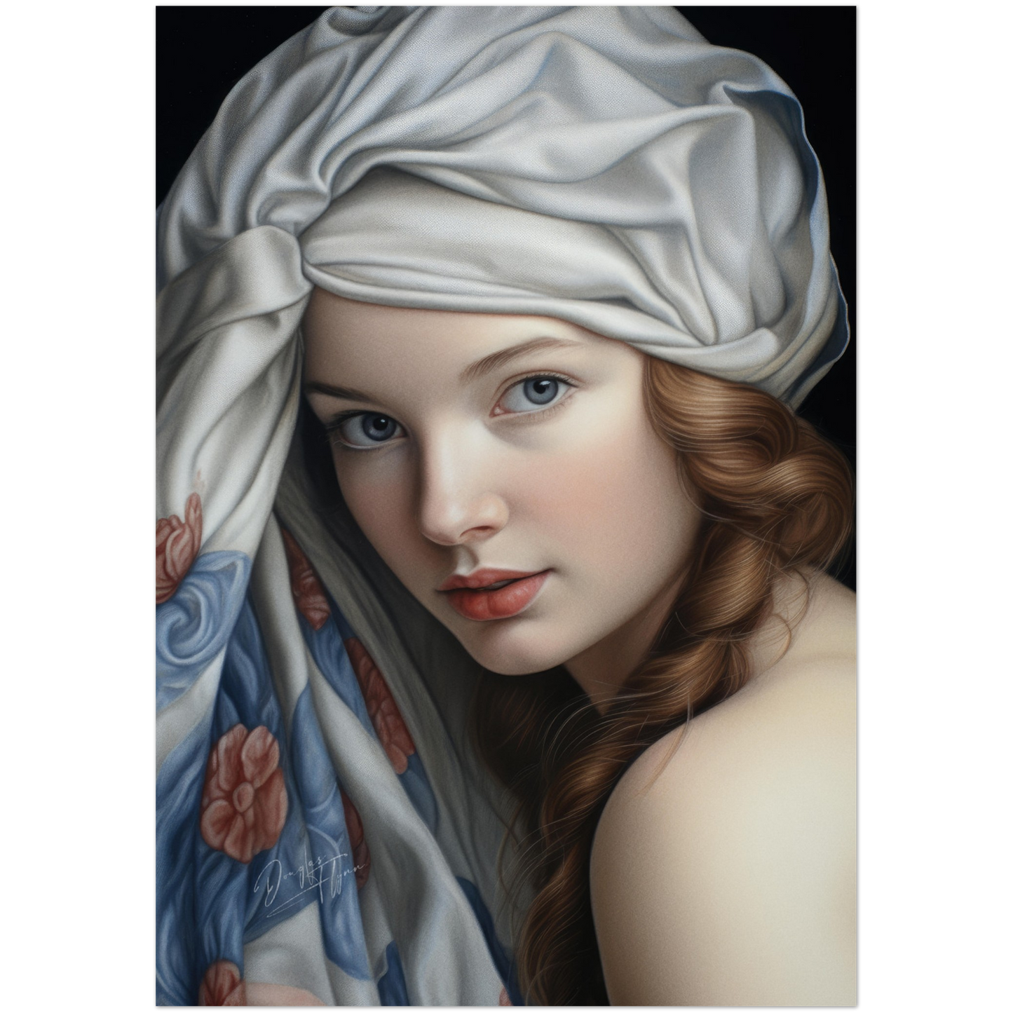 »Jeanette Rococo Girl Portrait 3«