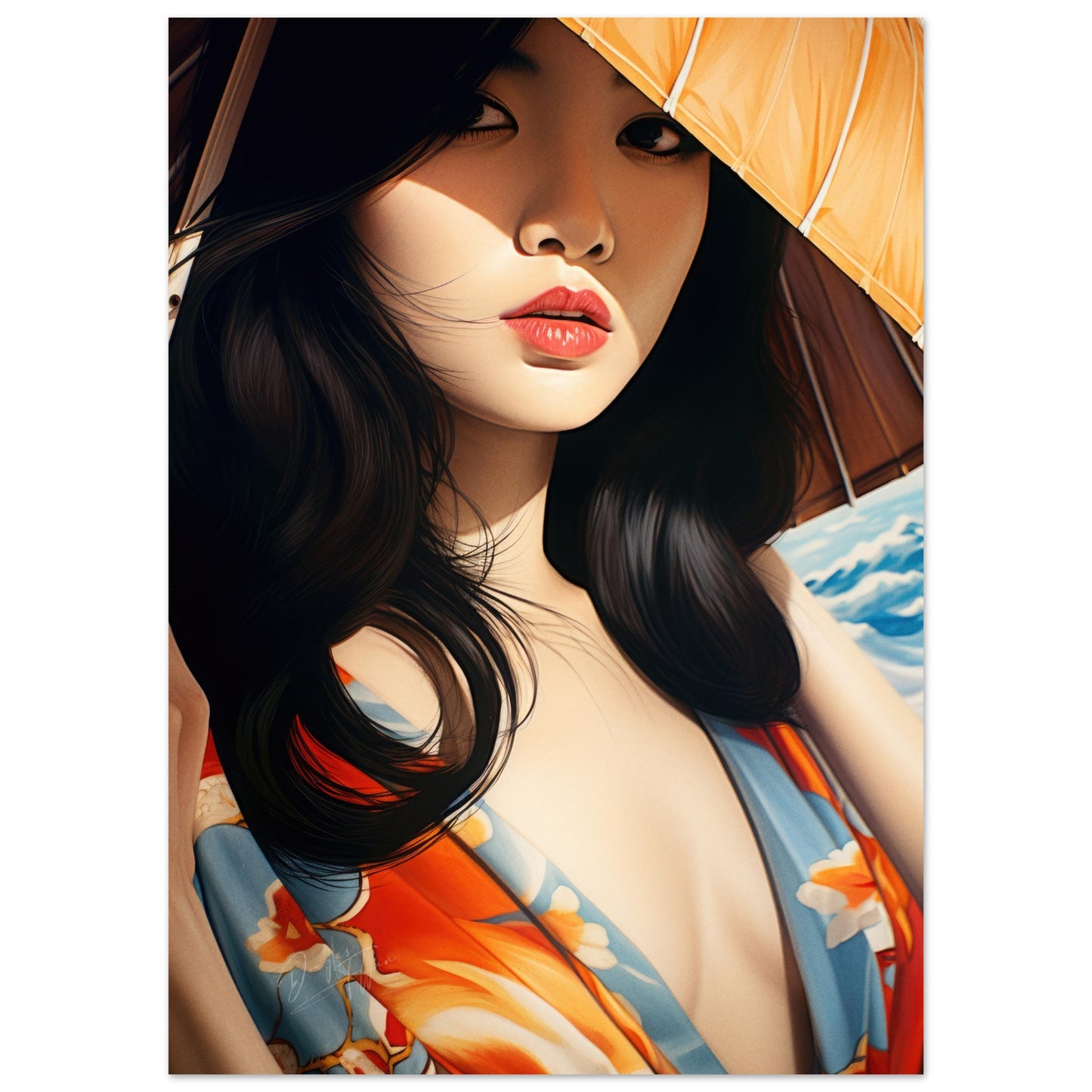 »Girl Oriental Beach Wear 2«