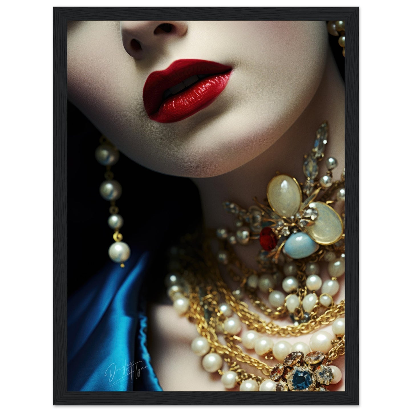 »Jeanette Rococo Girl Close Portrait 3«