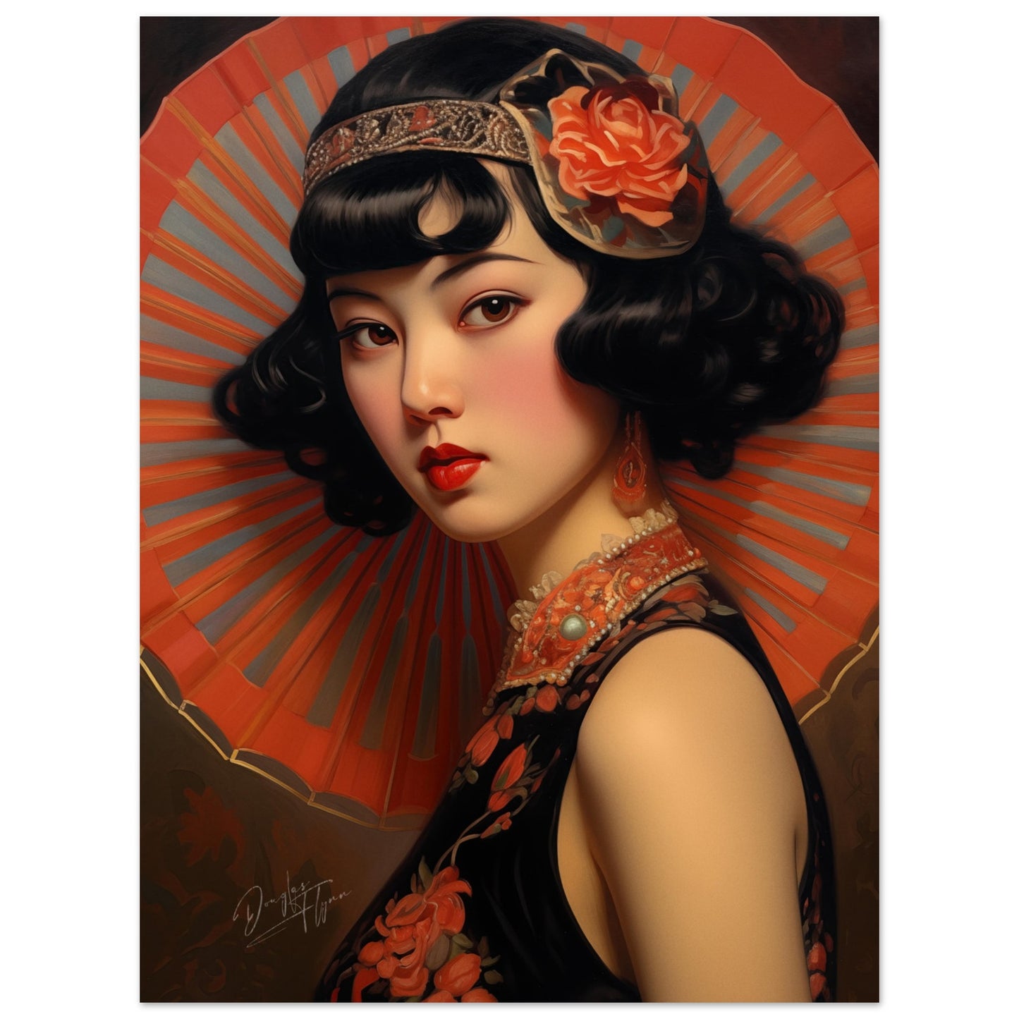 »Crimson Elegance«