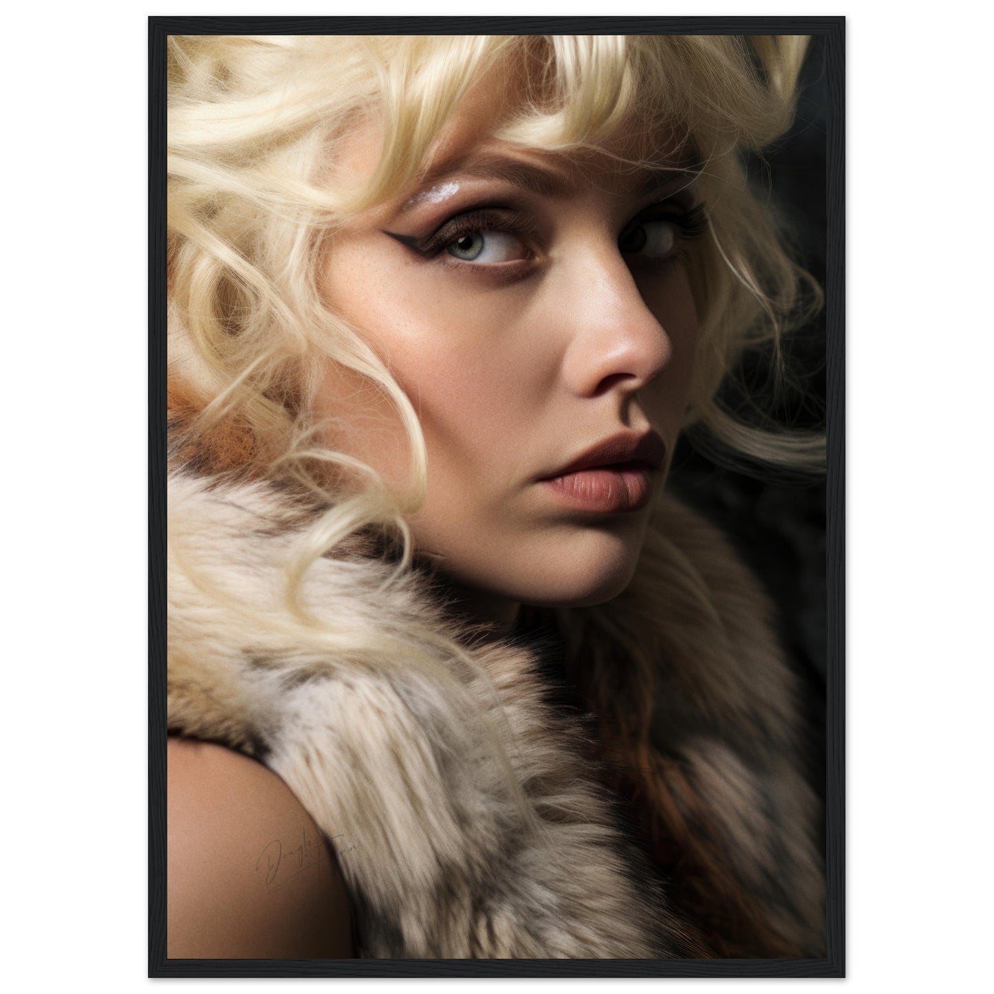 »Maya With Fur 1«