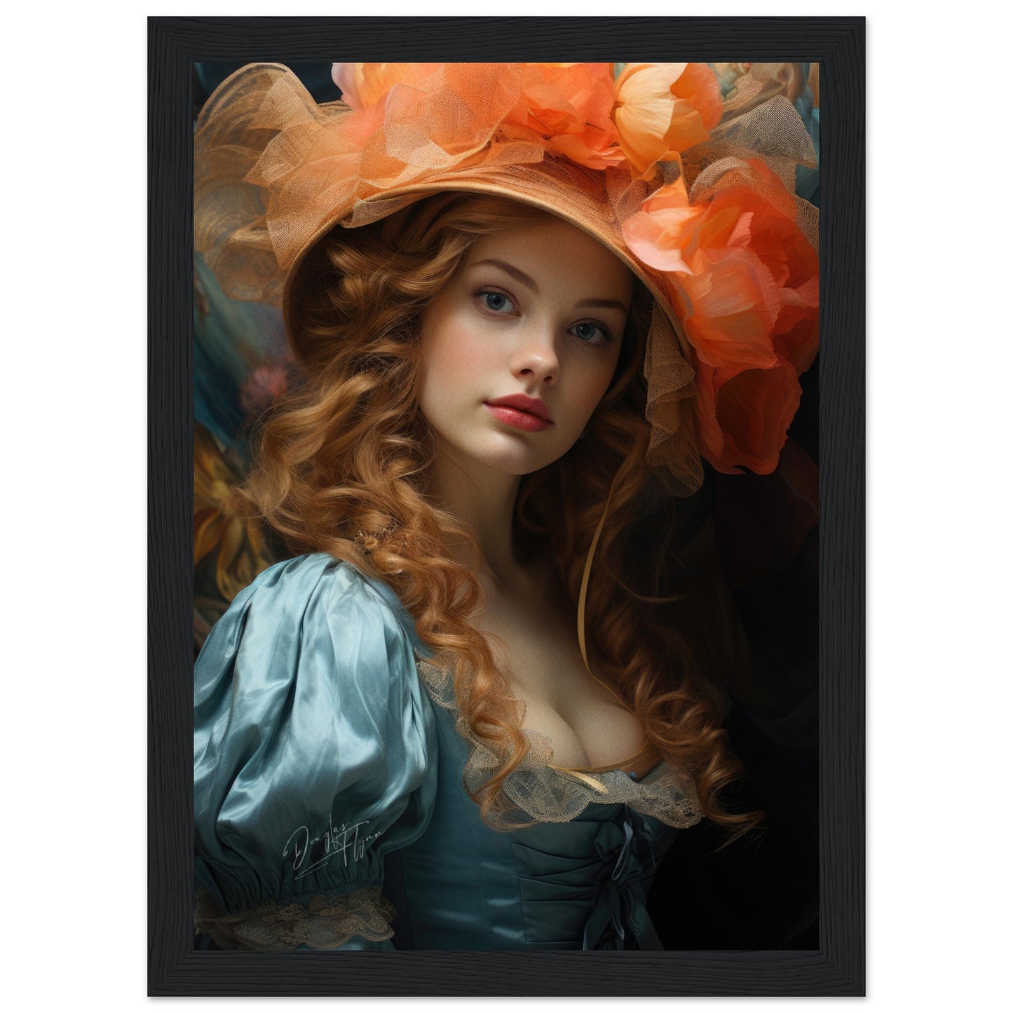 »Nina Rococo Girl Portrait 3«