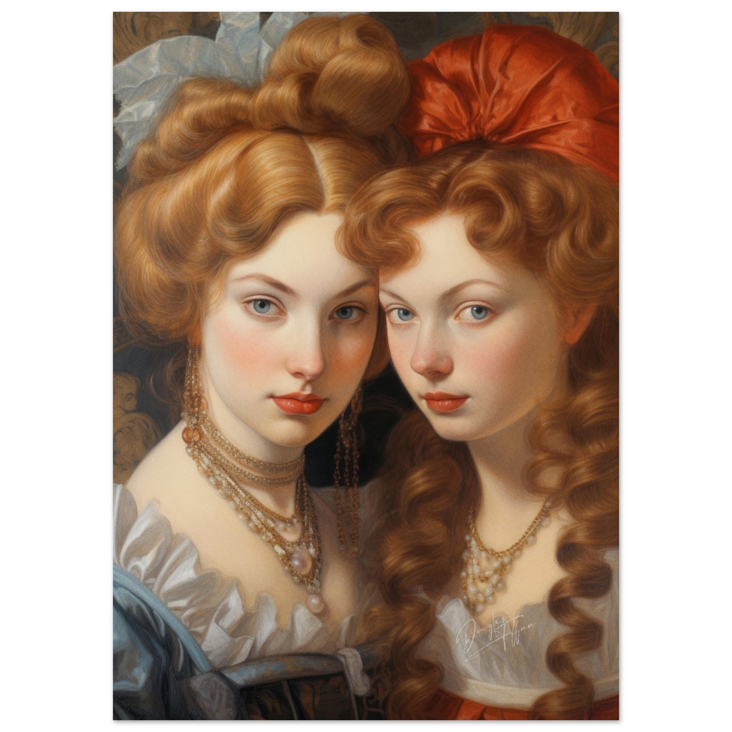 »Baroque Sisters Portrait 1«