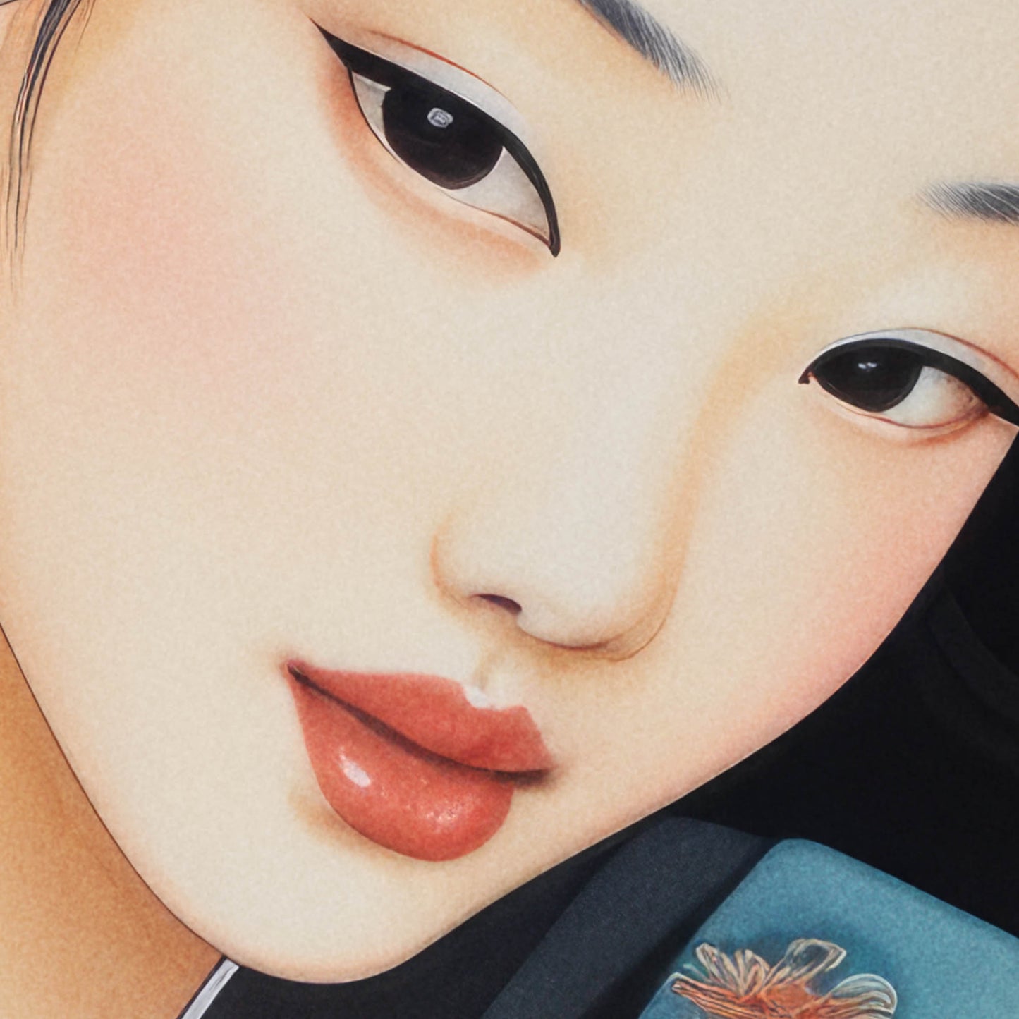»Oriental Vintage Girl 2«