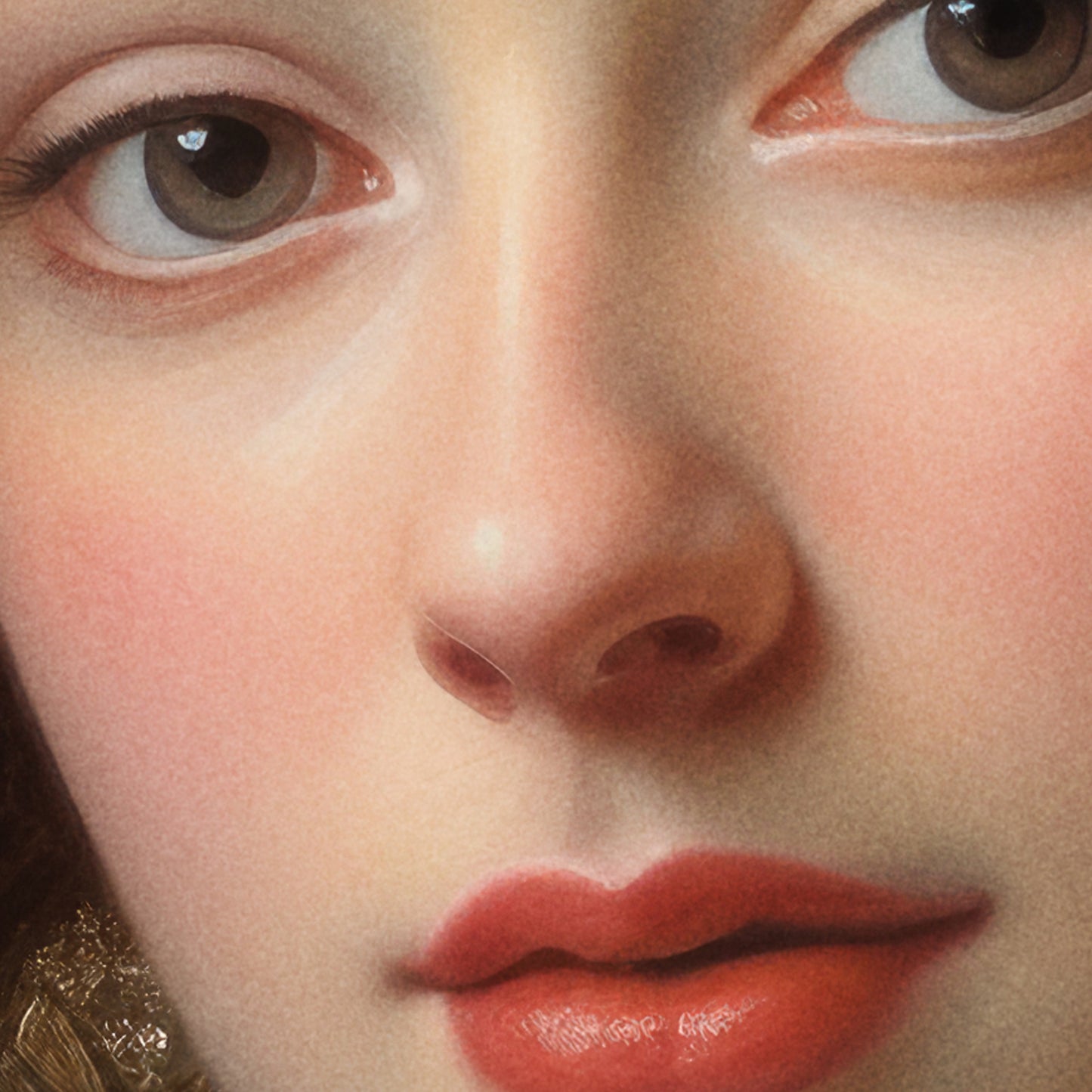 »Nina Rococo Girl Portrait 1«