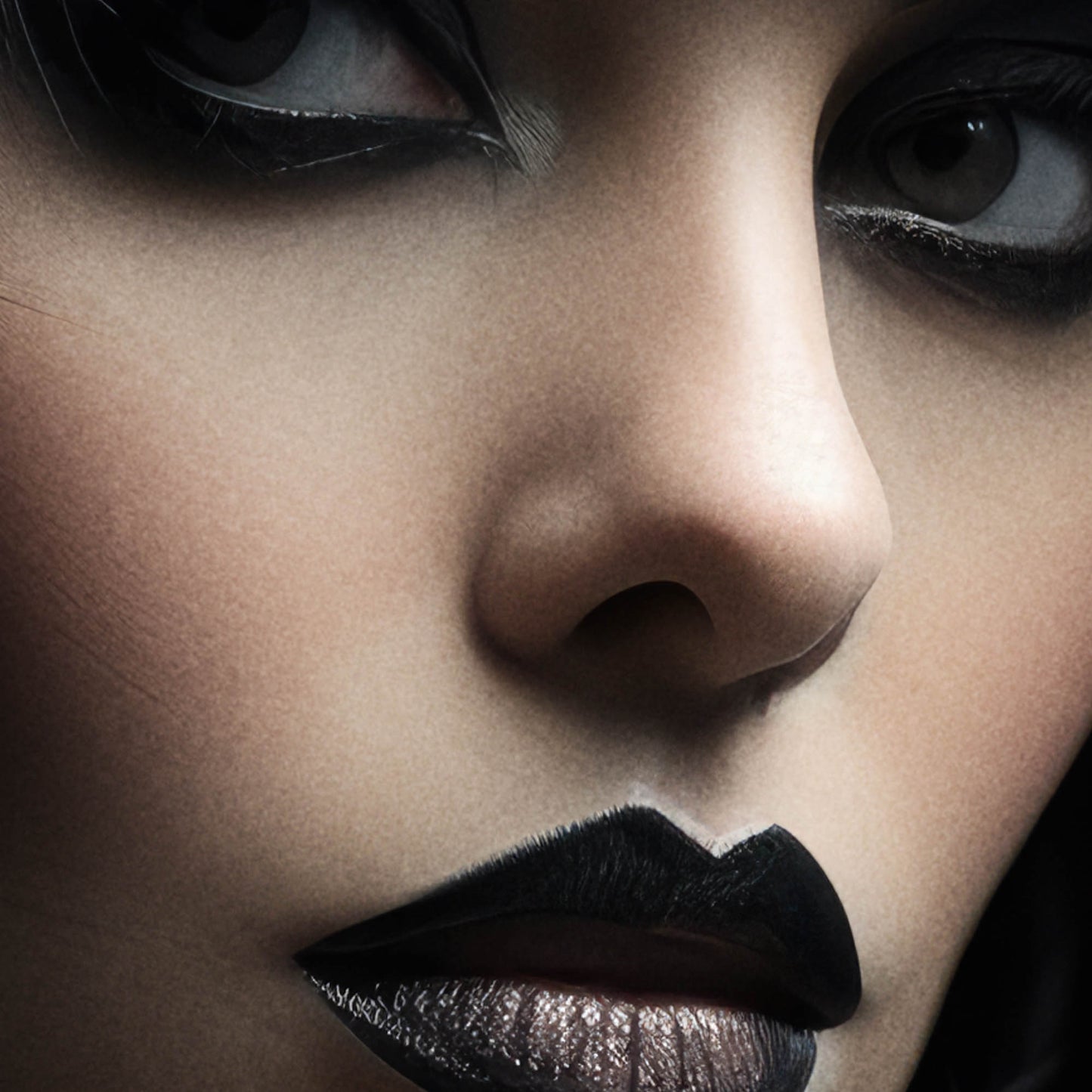 »Girl With Black Fur 3«