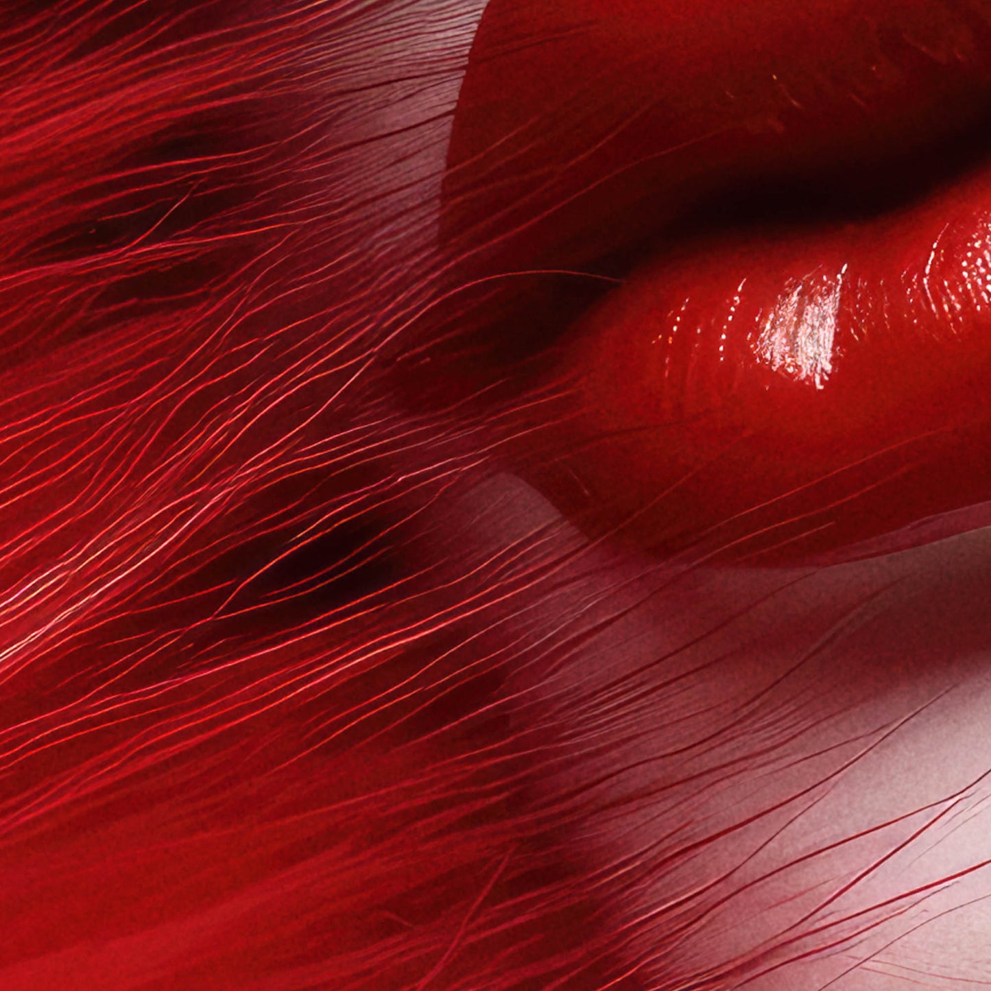 »Girl With Red Fur 1«